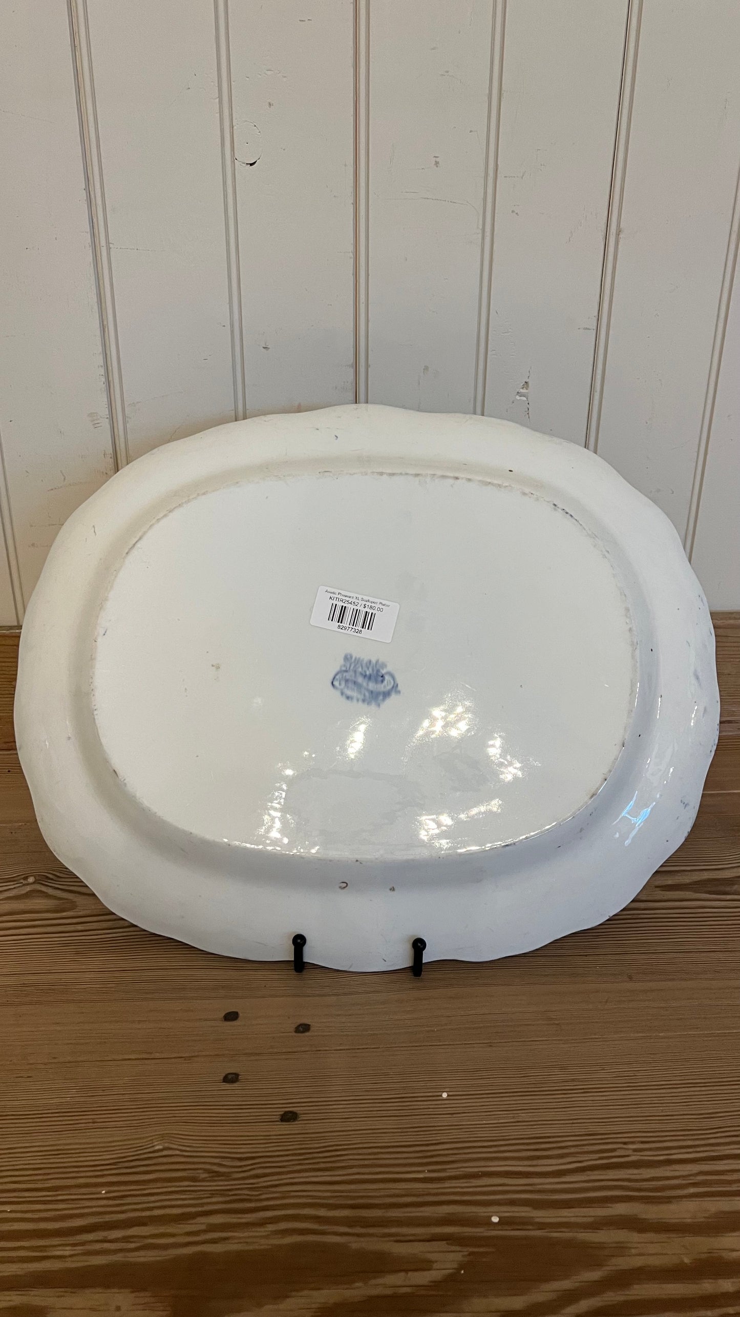 Asiatic Pheasant XL Scalloped Platter