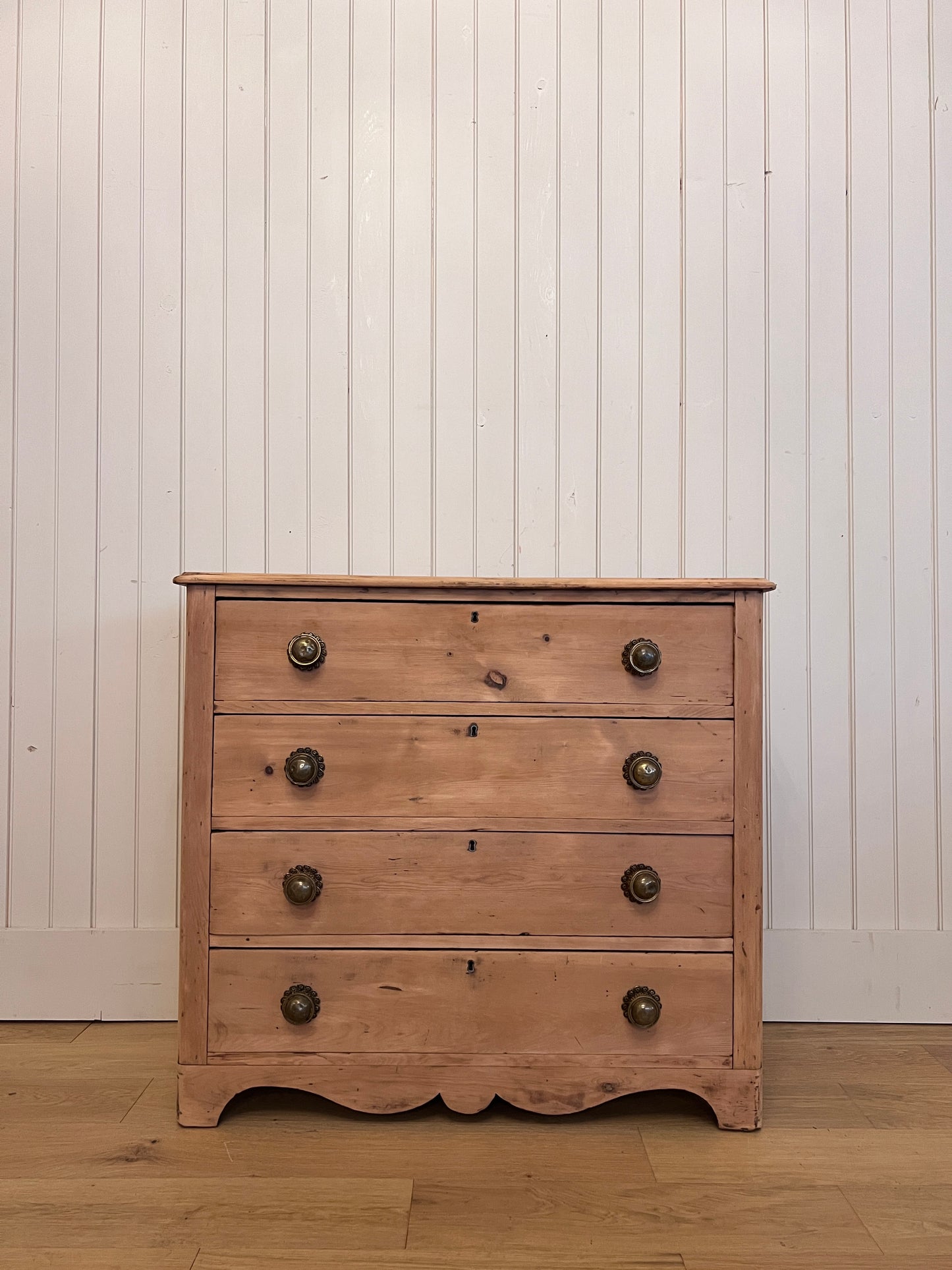 Pine Chest of 4 Drawers