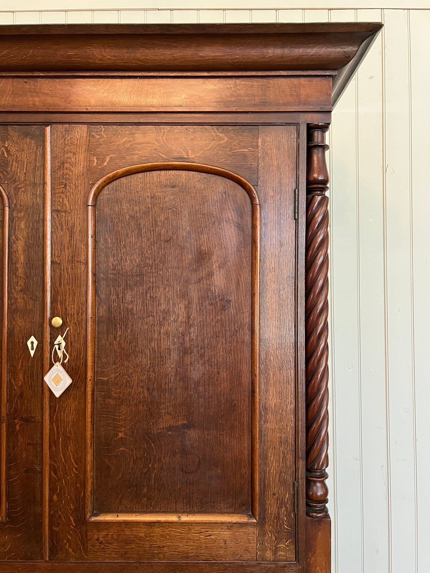 Oak Housekeepers Cupboard