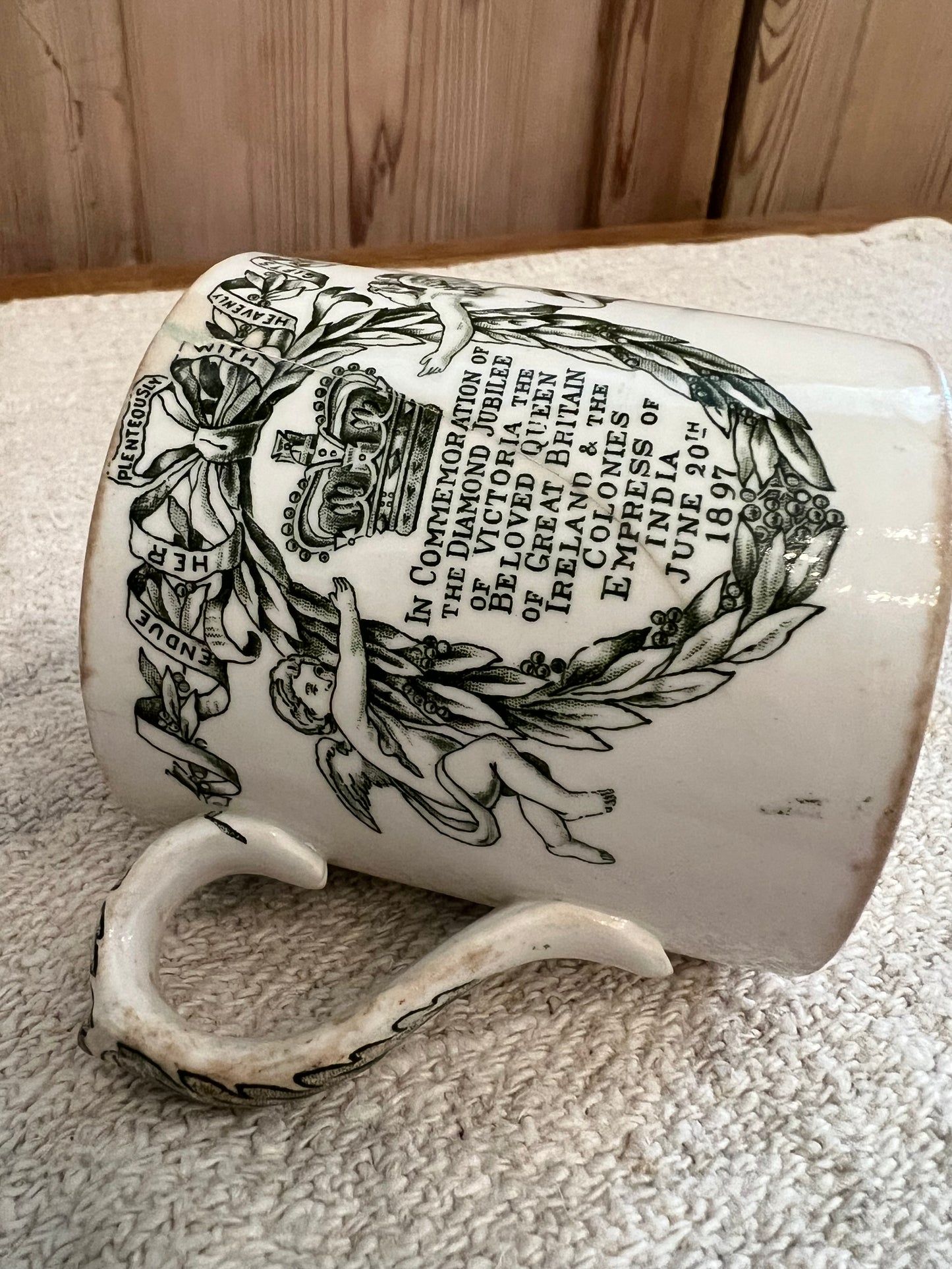 Queen Victoria Diamond Jubilee Mug