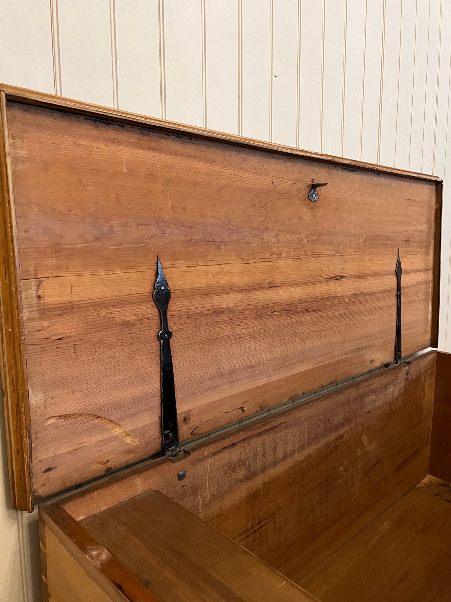 Stripped Blanket Chest