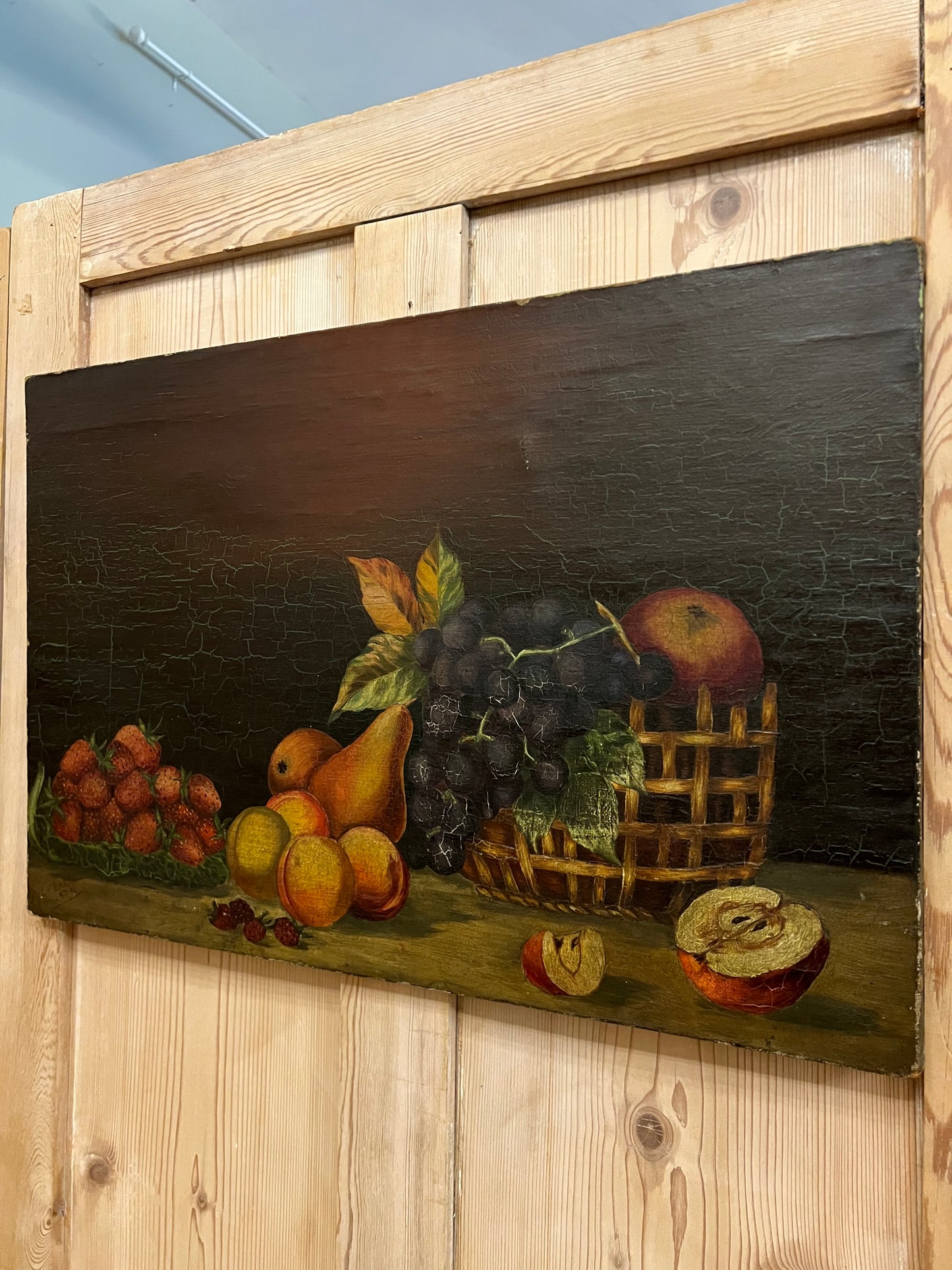 C. 1901 Still Life - A Basket of Fruit