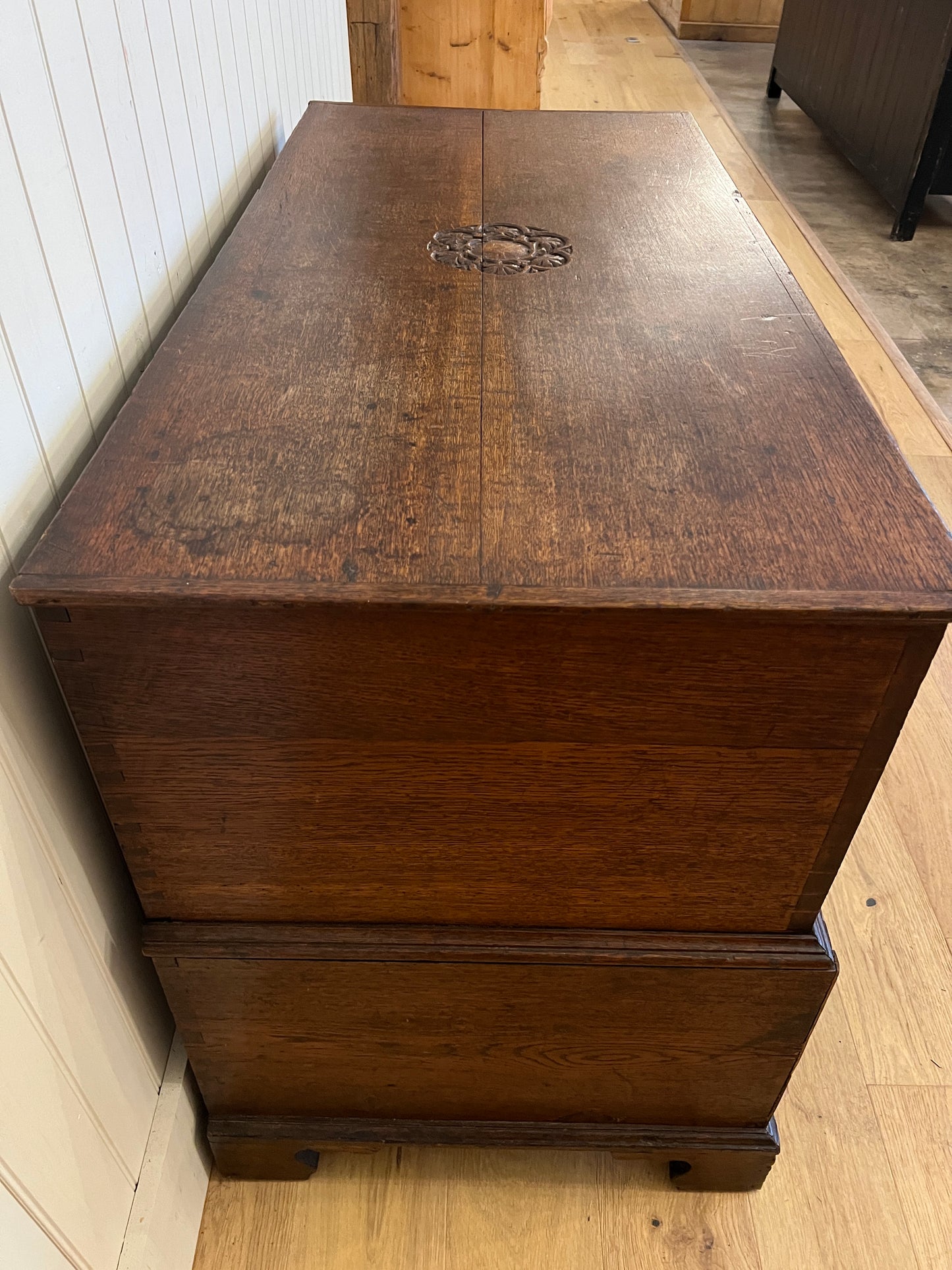 Georgian Oak Coffer