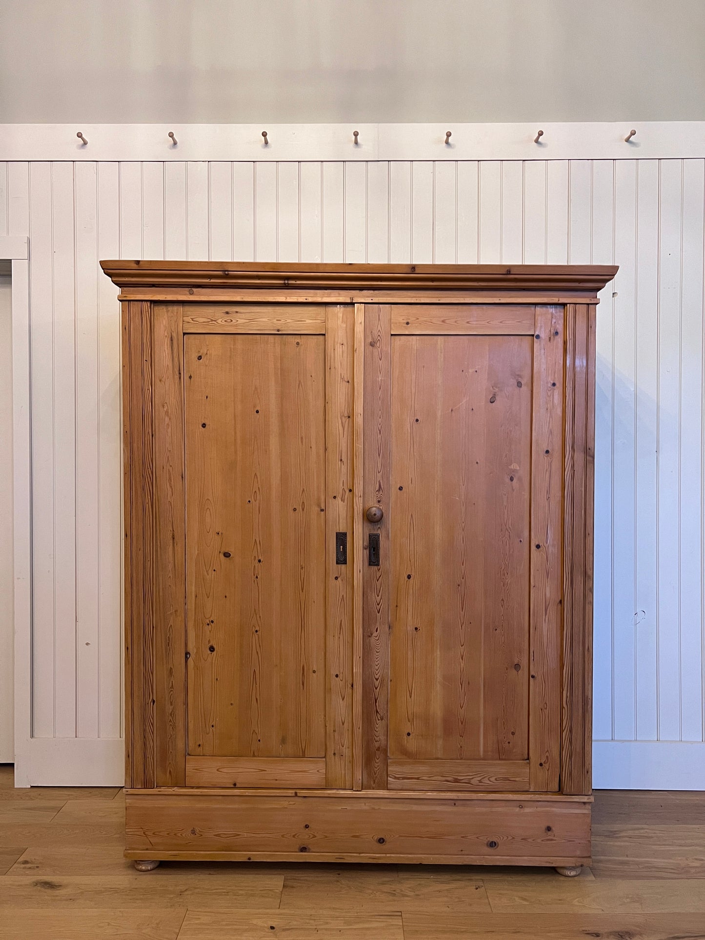 English Pine Knockdown Wardrobe