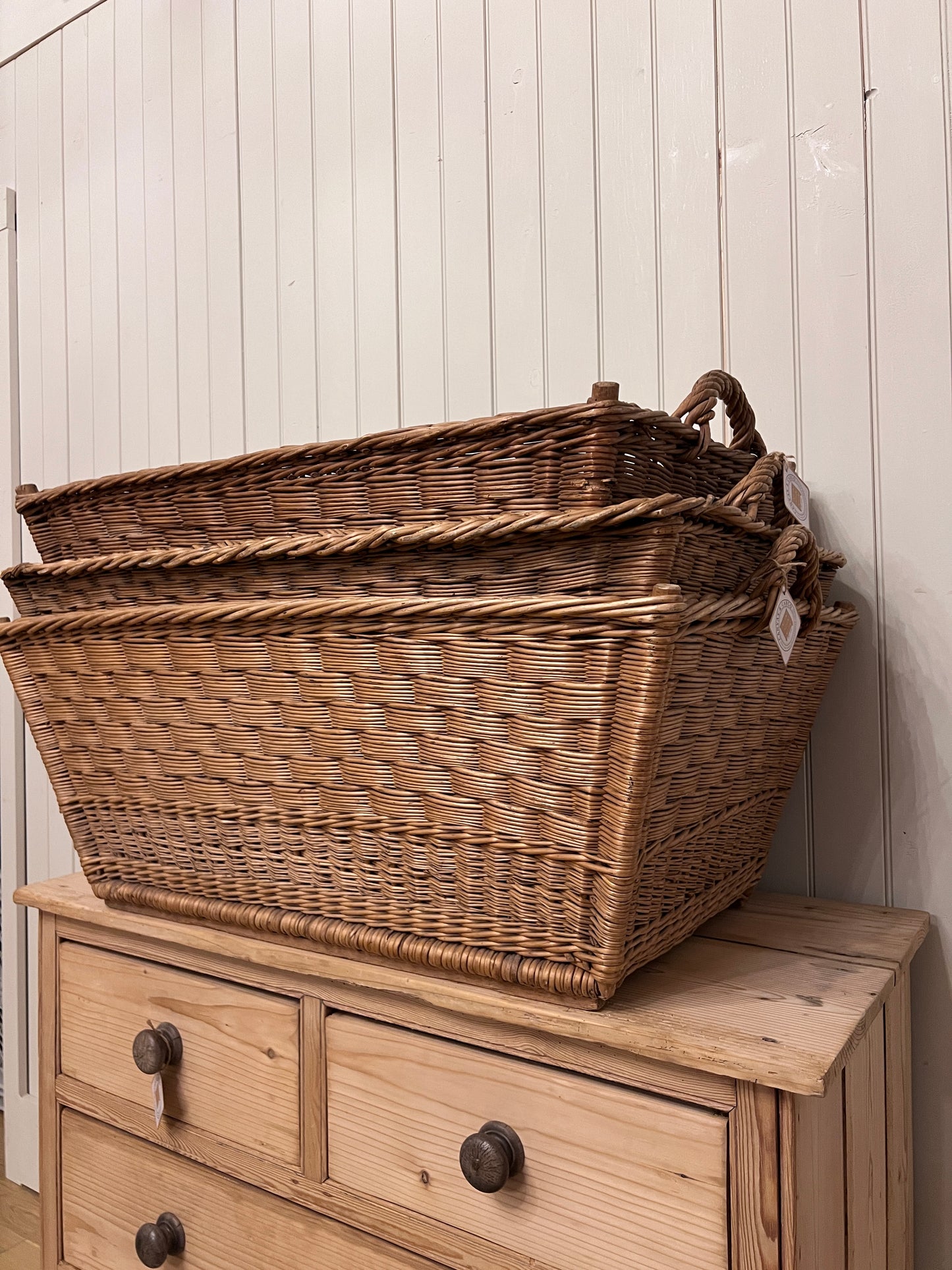 French Laundry Basket