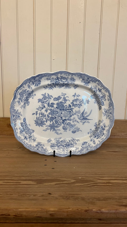 Asiatic Pheasant XL Scalloped Platter