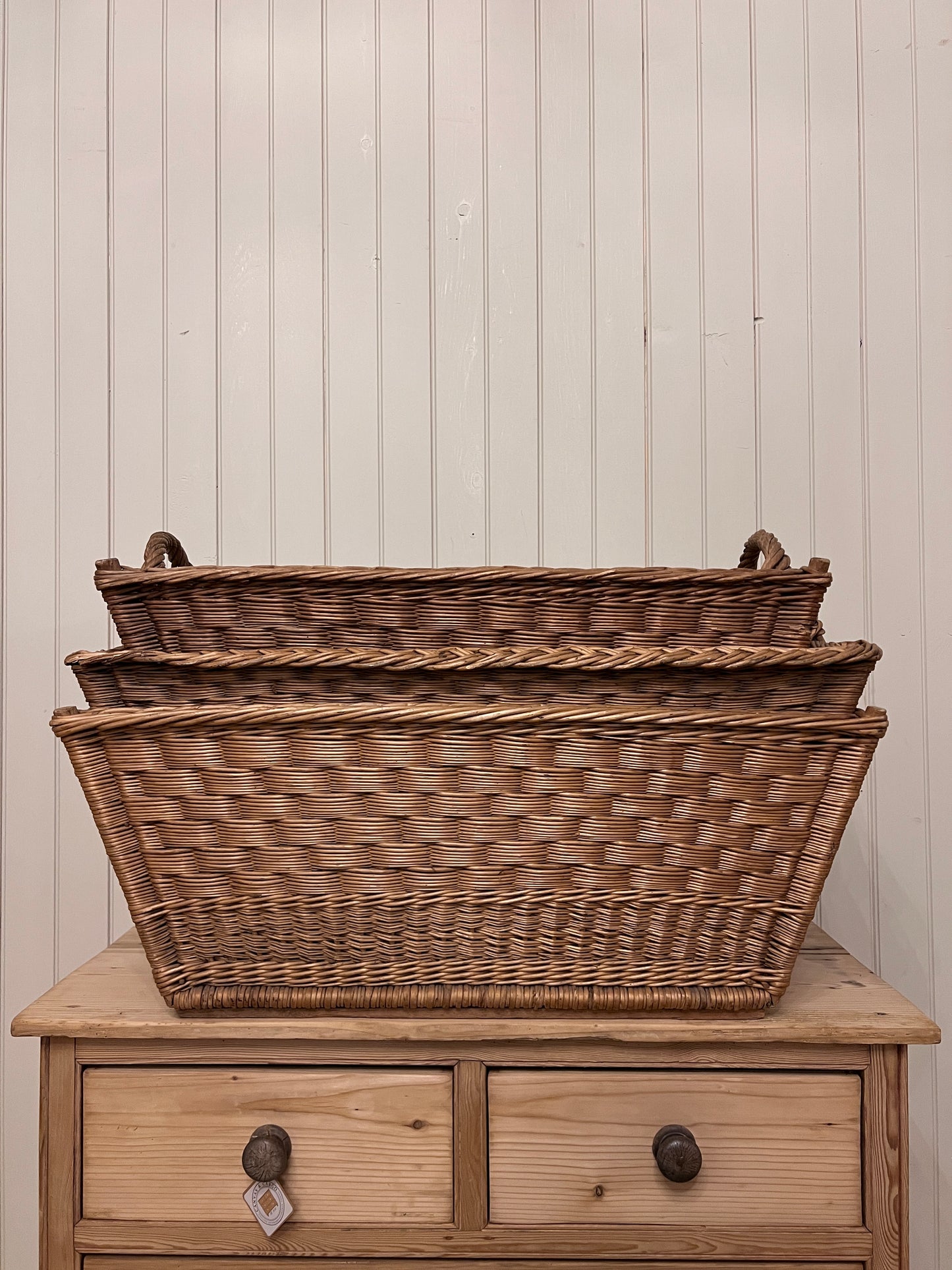 French Laundry Basket