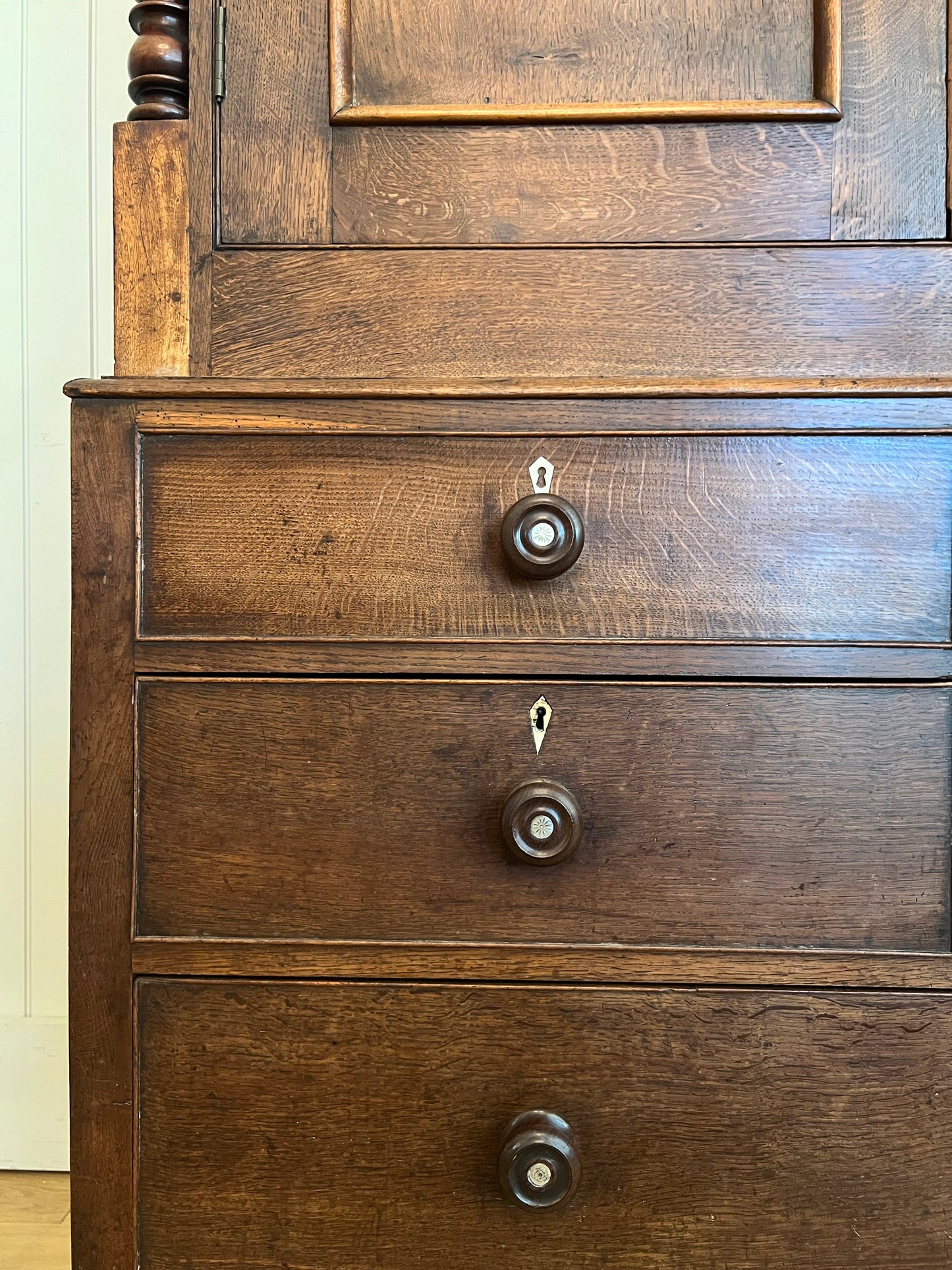 Oak Housekeepers Cupboard