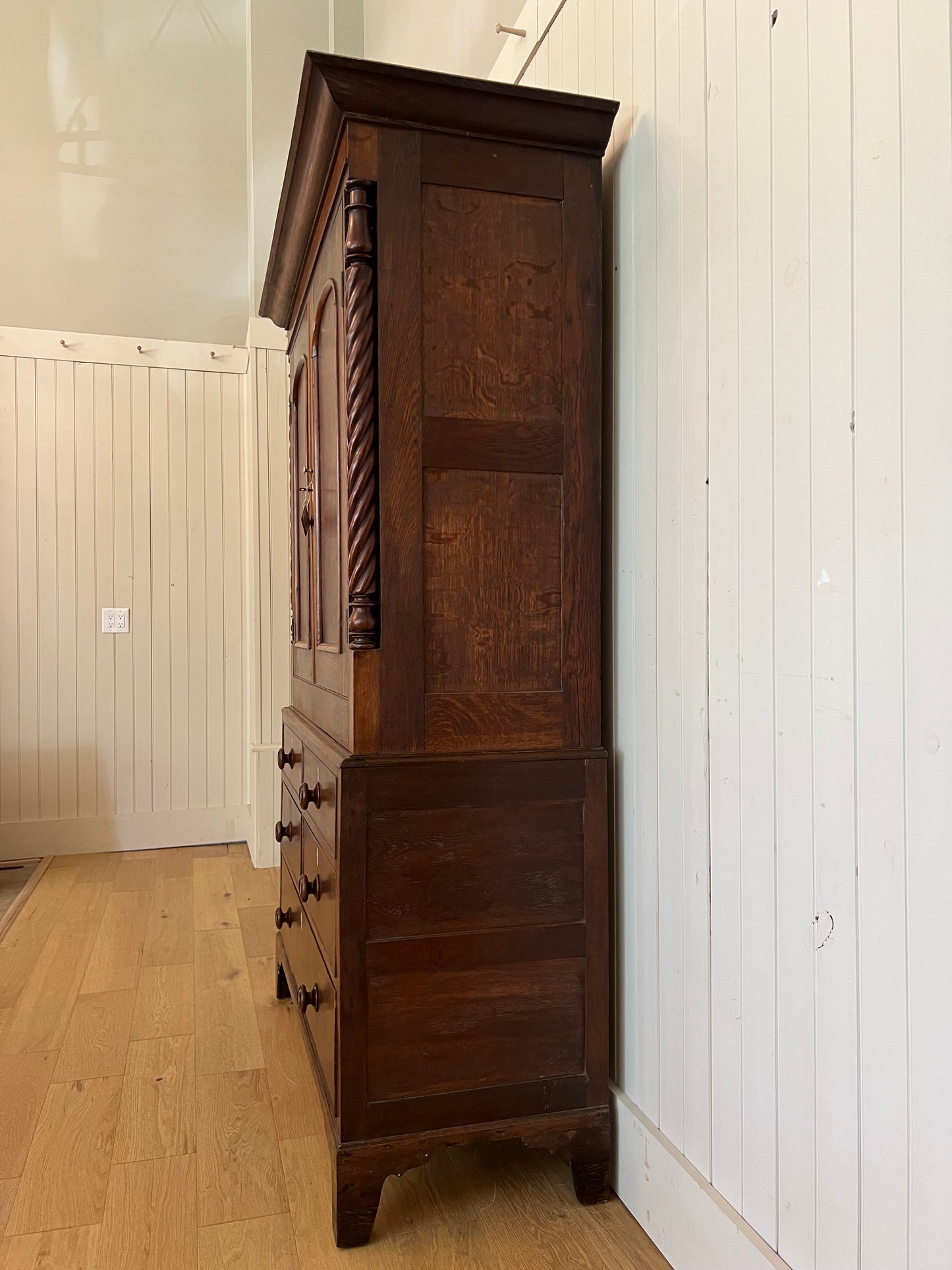 Oak Housekeepers Cupboard