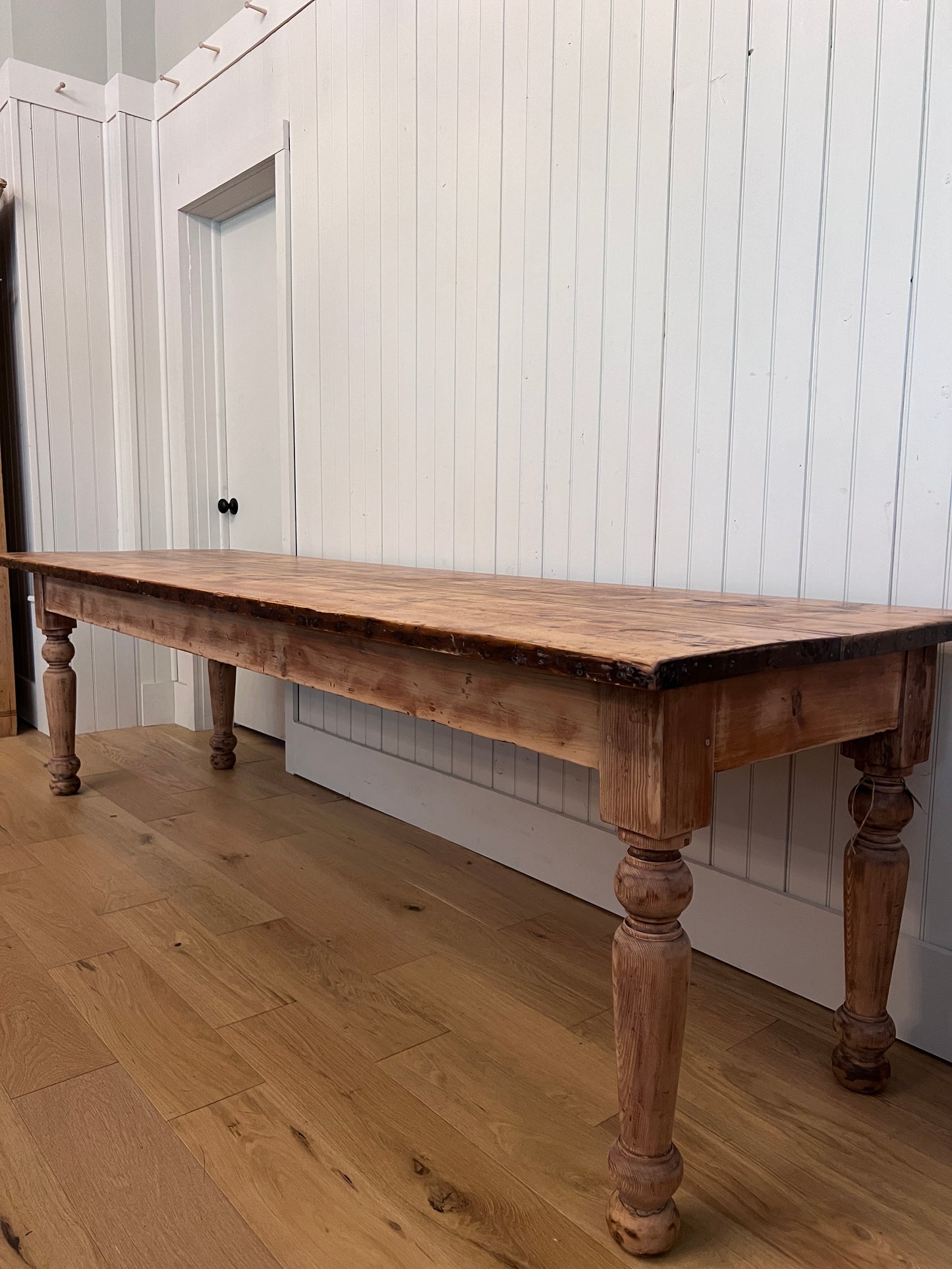 9ft English Pine Table