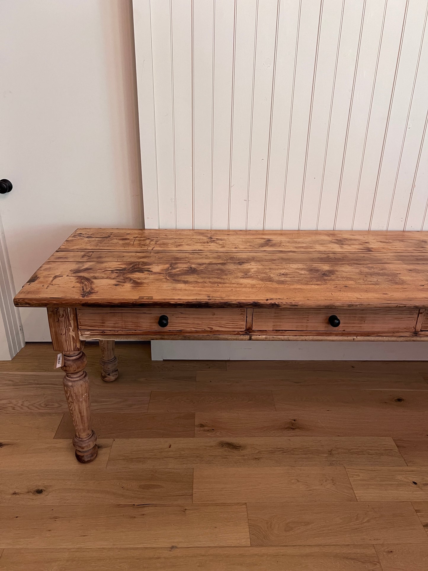 9ft English Pine Table