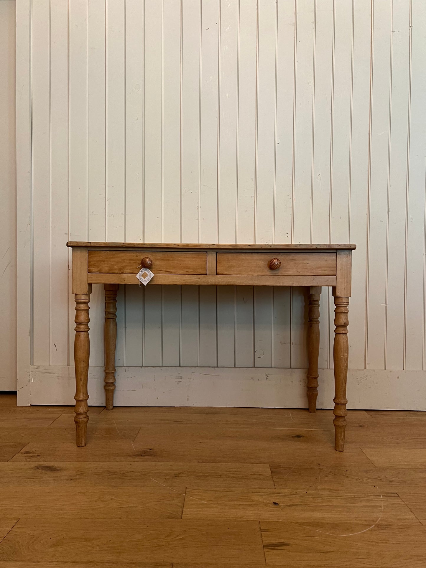 2 Drawer Pine Table