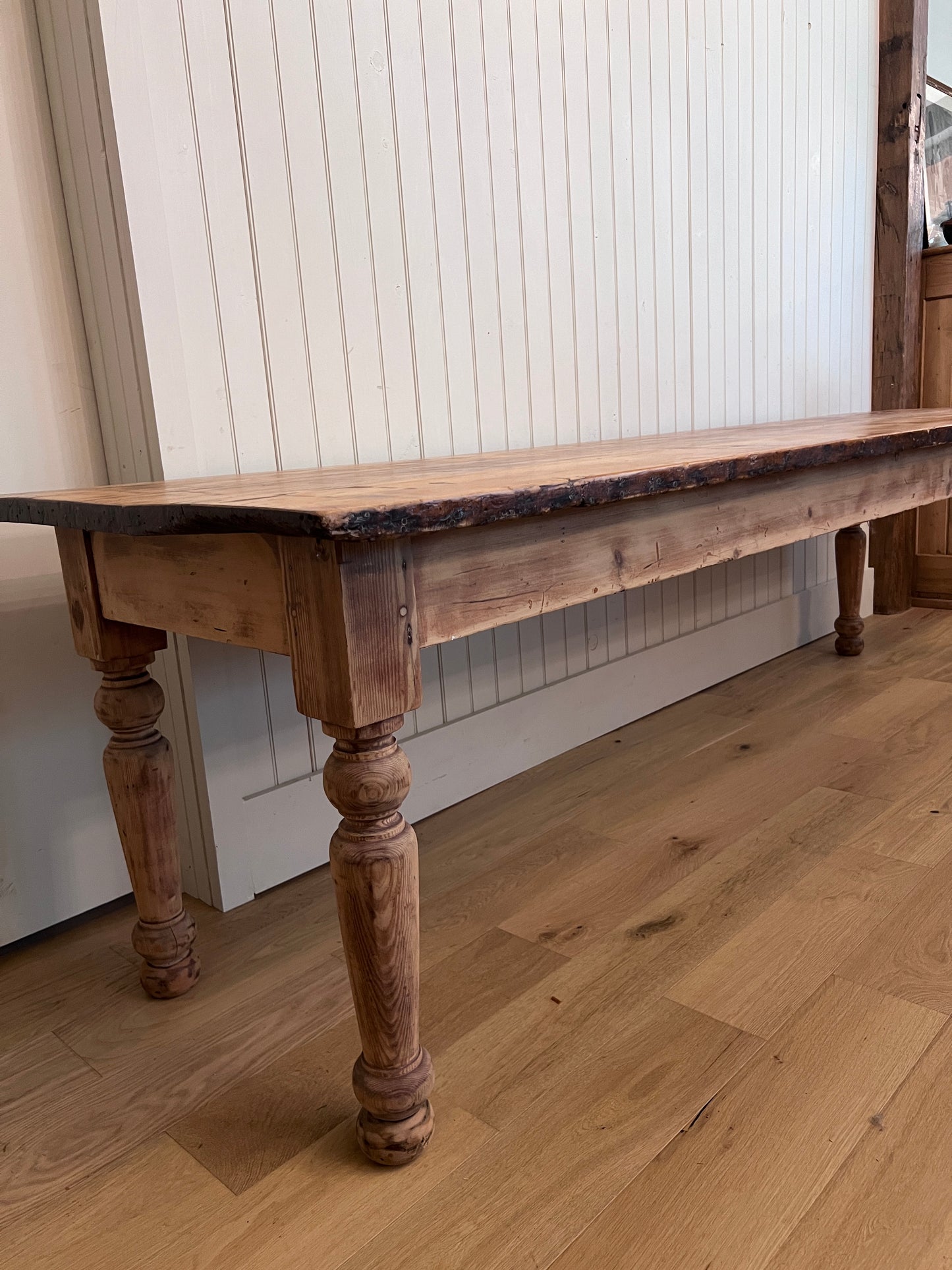 9ft English Pine Table