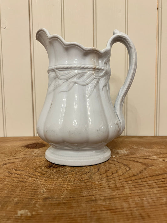 Turner Goddard Ironstone Wheat Pitcher