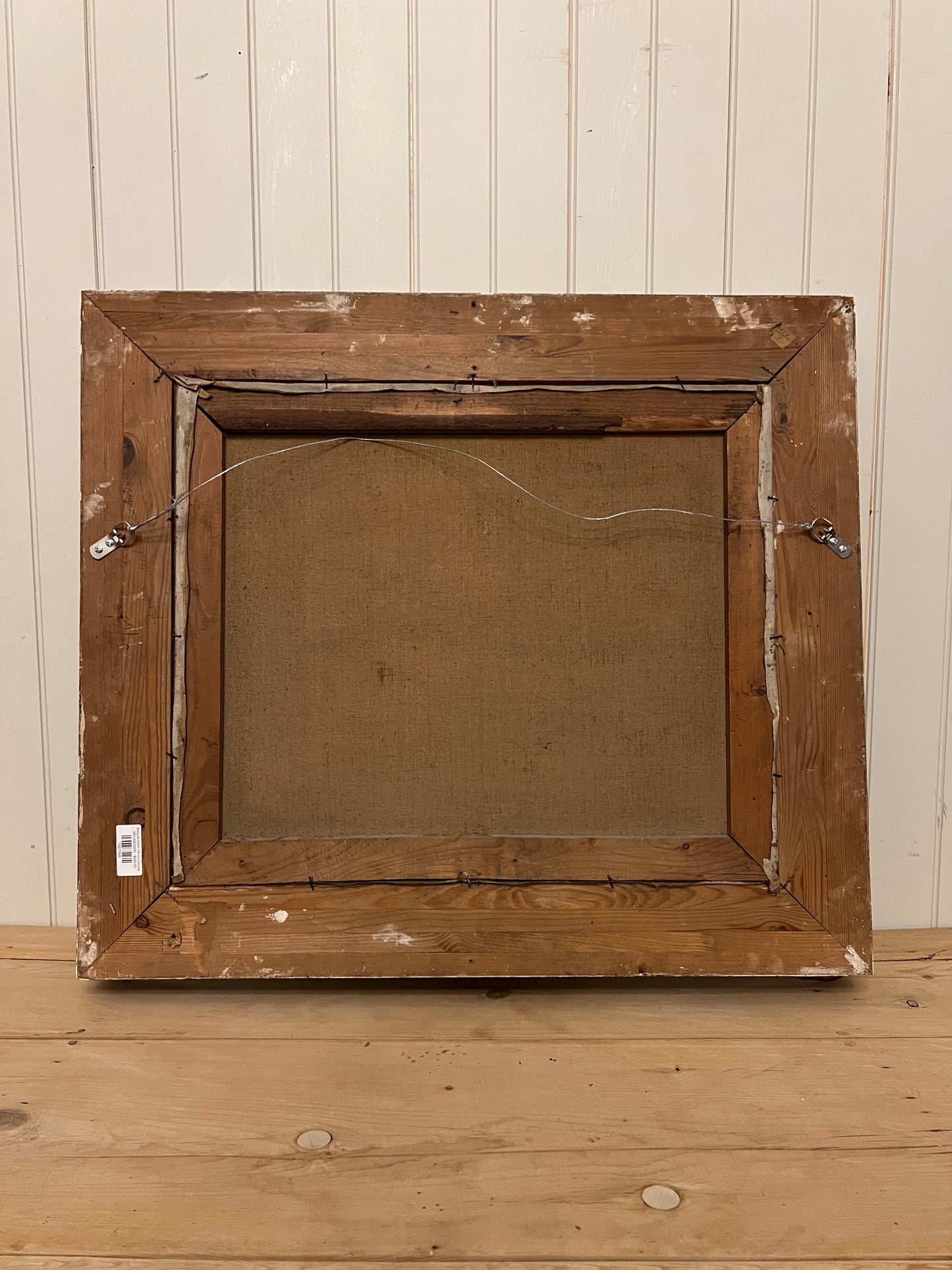 Belgian Violin Oil on Canvas