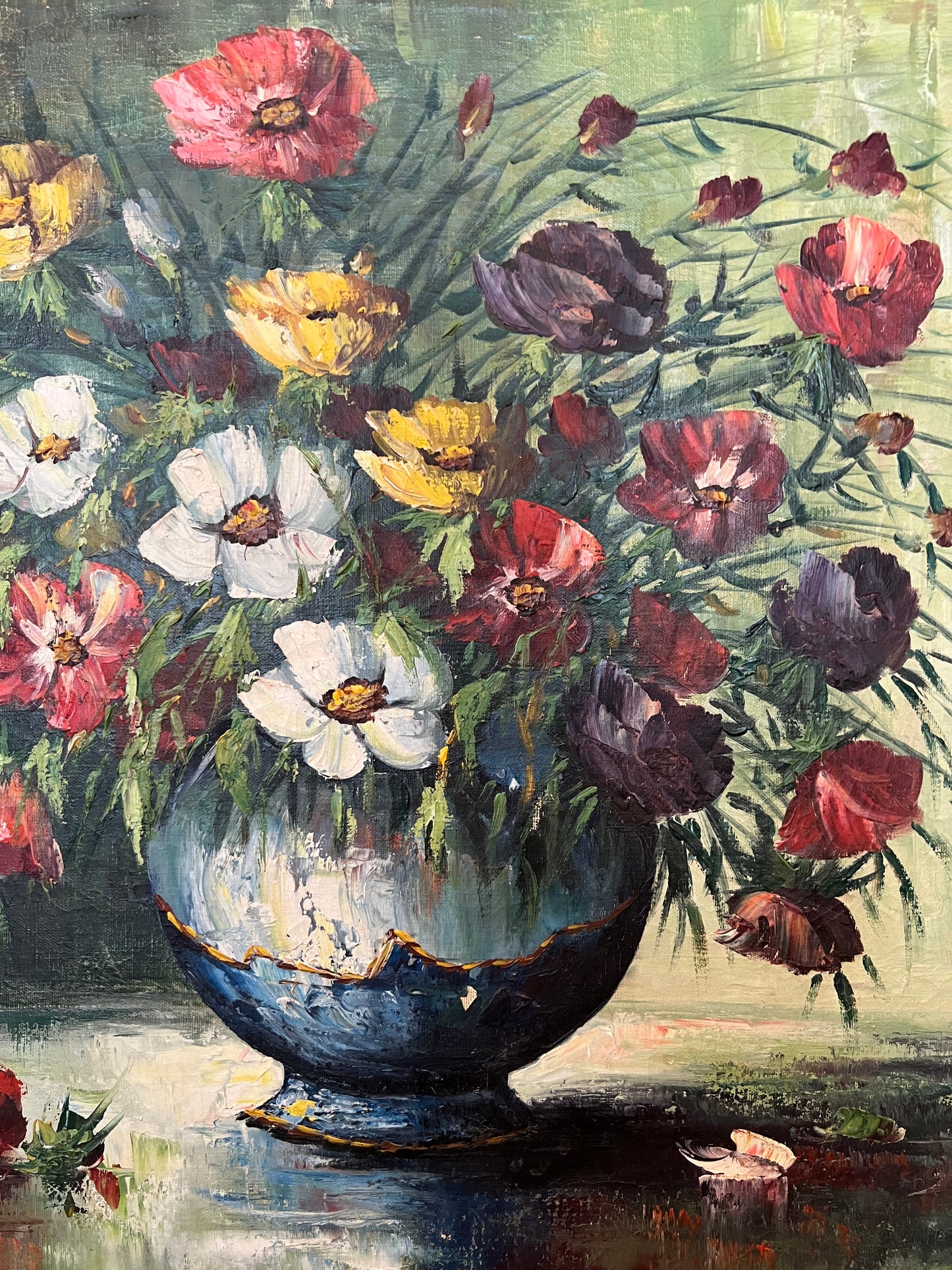 Impressionist Cosmos Painting