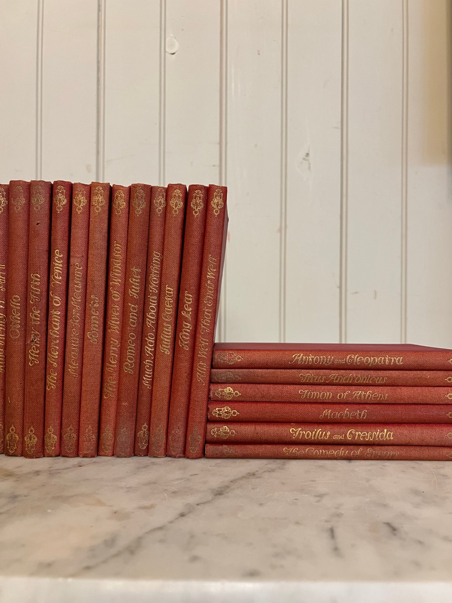 Gold Spine Shakespeare Book
