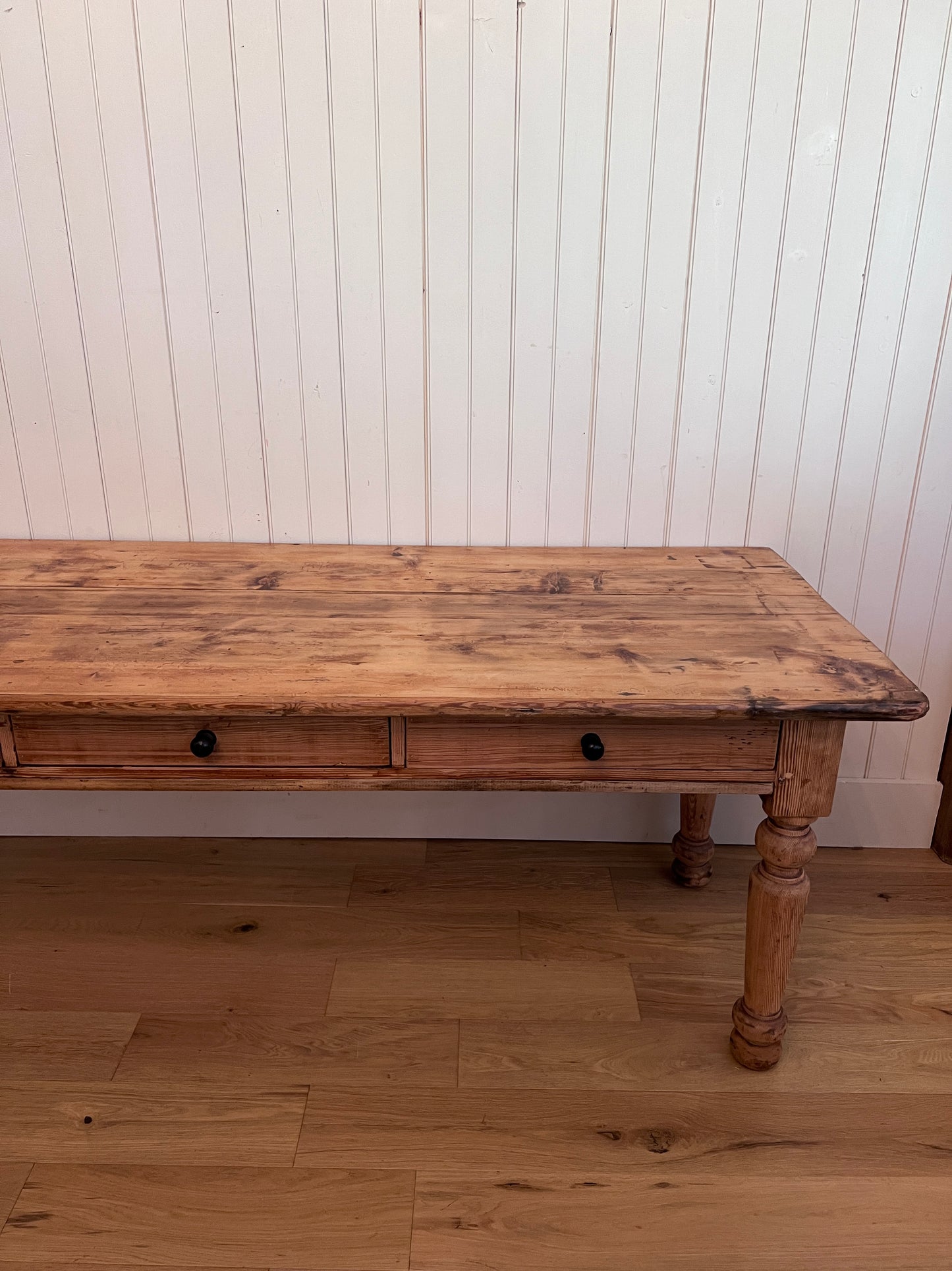 9ft English Pine Table