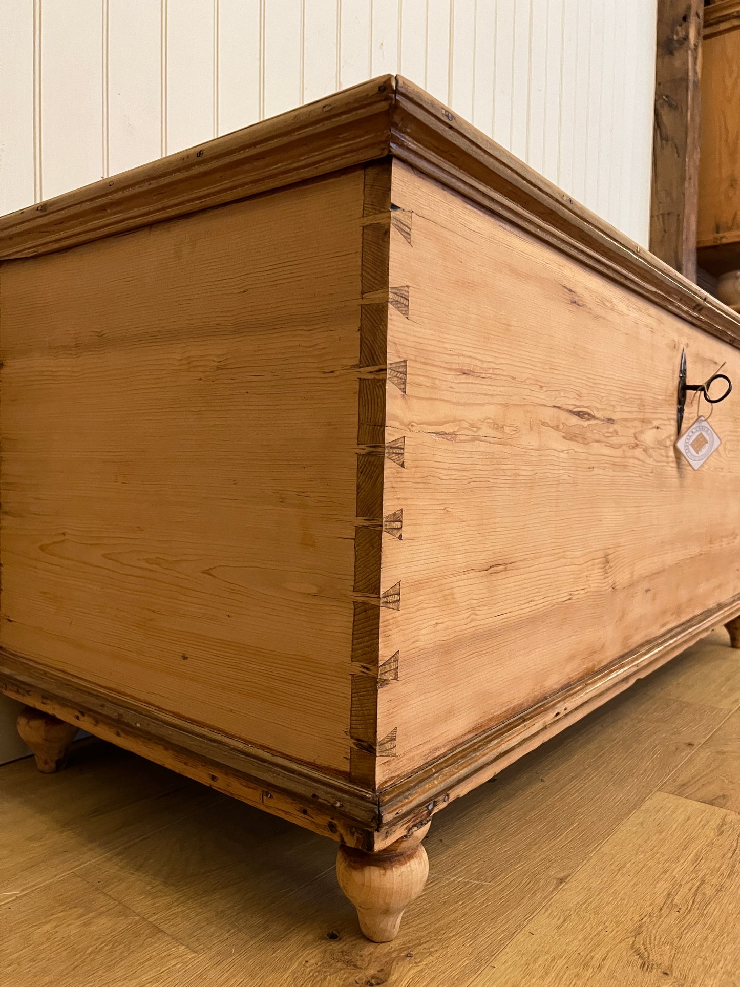 Stripped Blanket Chest