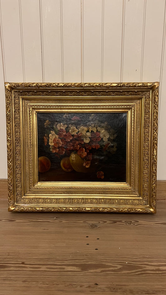 Gilded Floral Painting