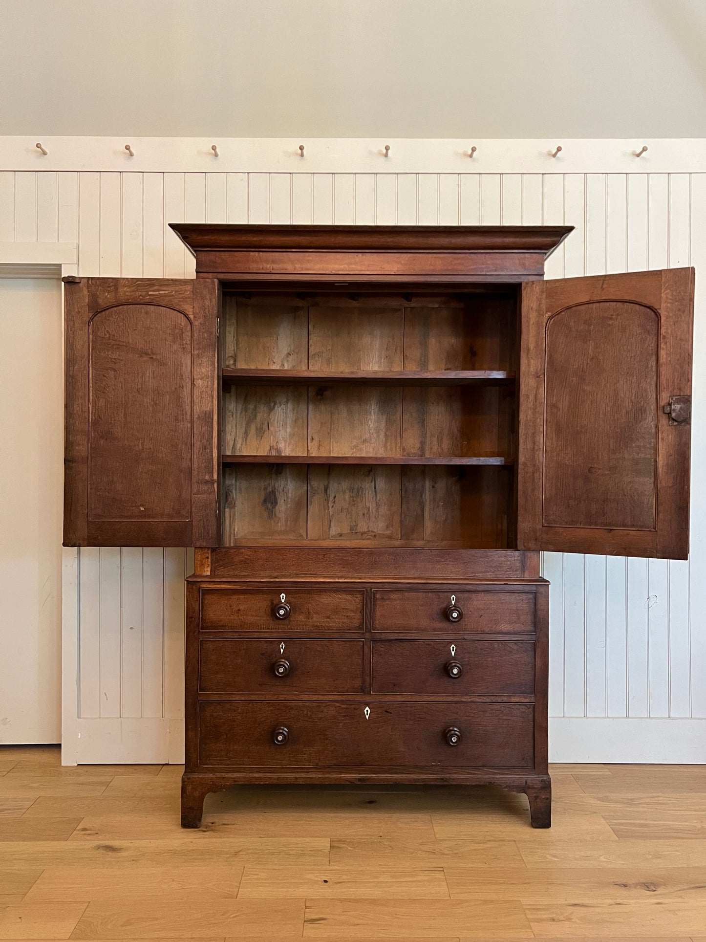 Oak Housekeepers Cupboard