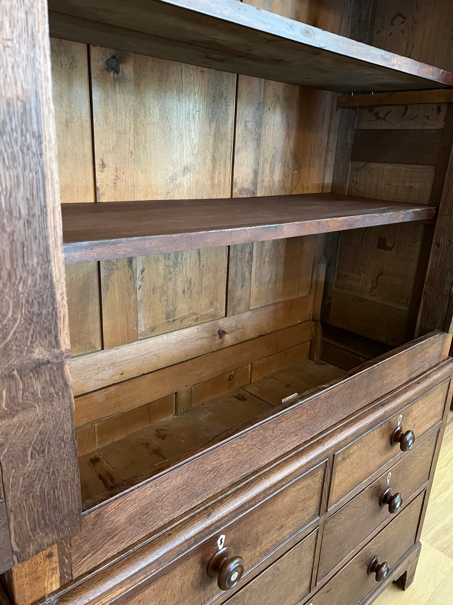 Oak Housekeepers Cupboard