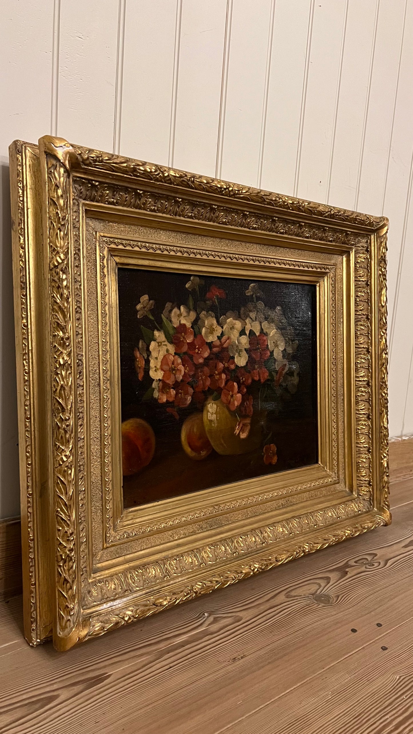 Gilded Floral Painting