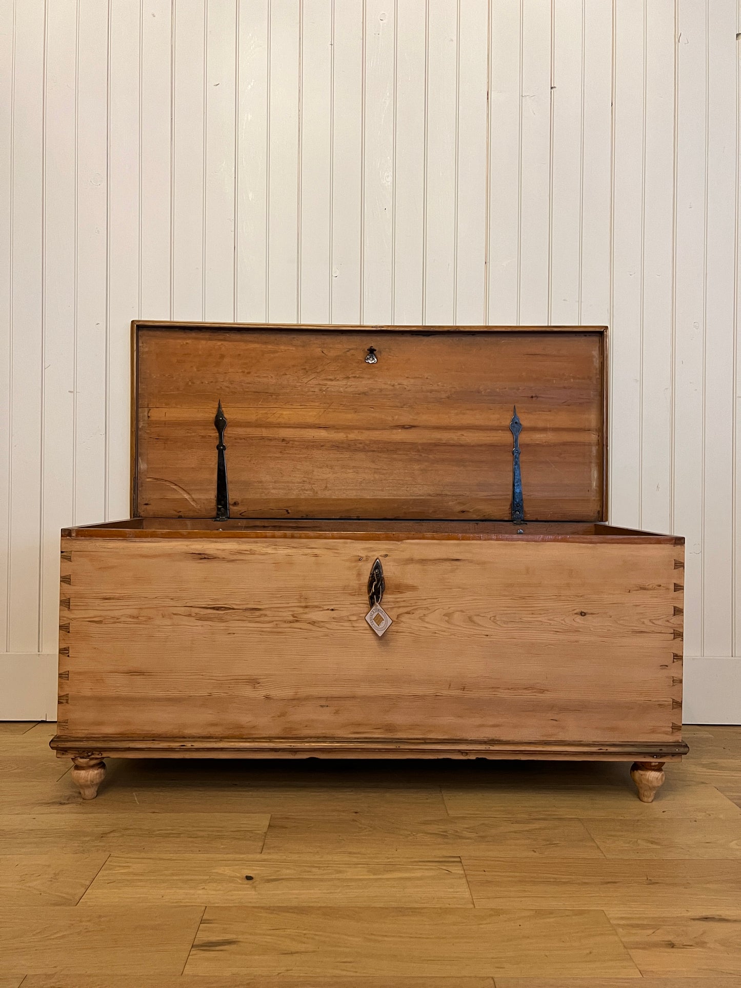 Stripped Blanket Chest