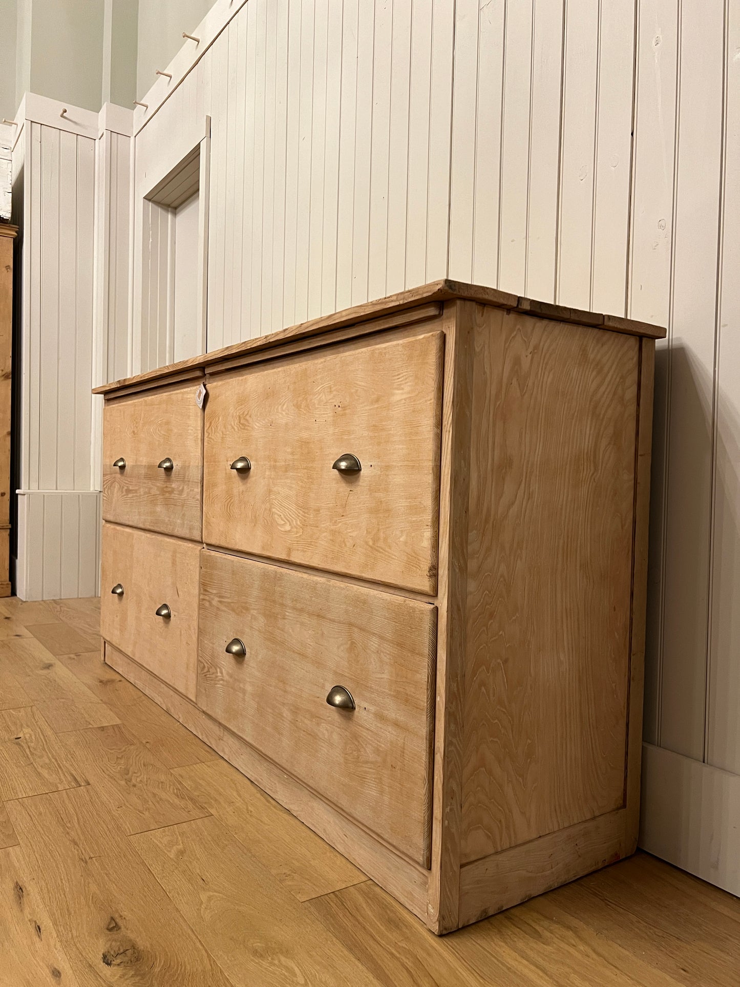 White Oak/Pine Bank of Drawers