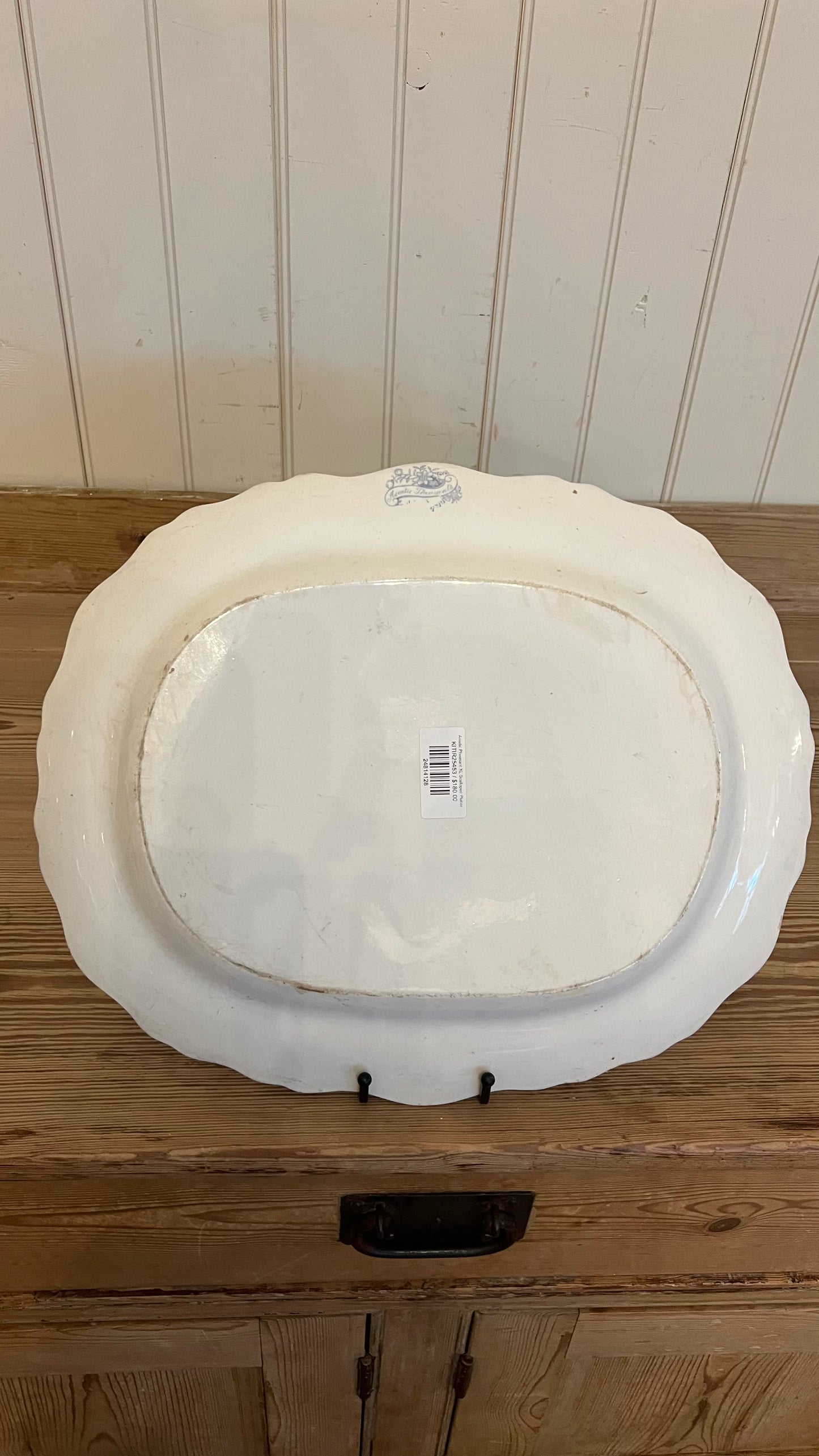 Asiatic Pheasant XL Scalloped Platter