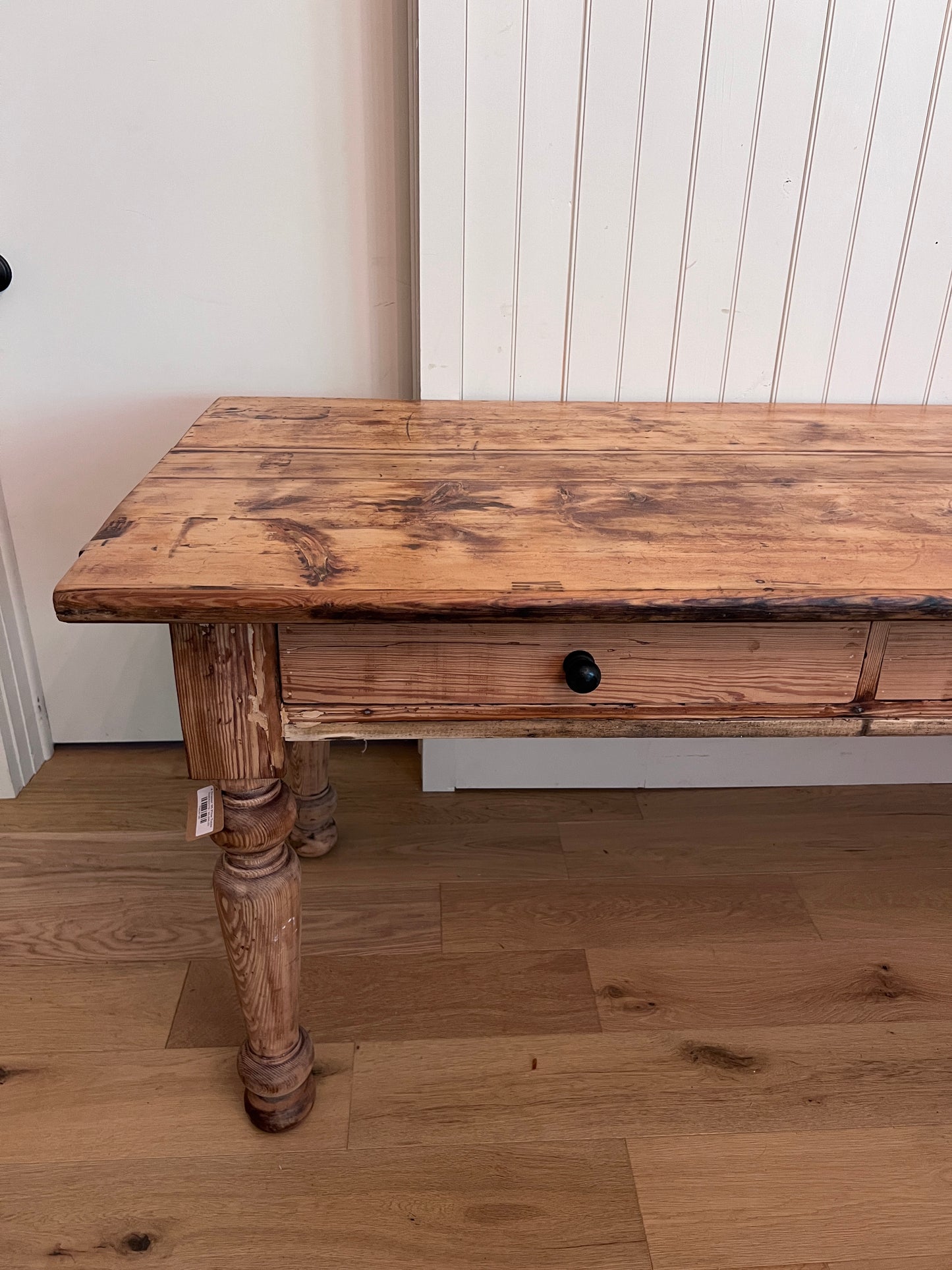 9ft English Pine Table