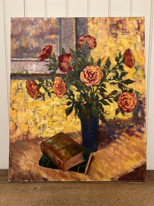 The Tuscan Rose Floral Painting