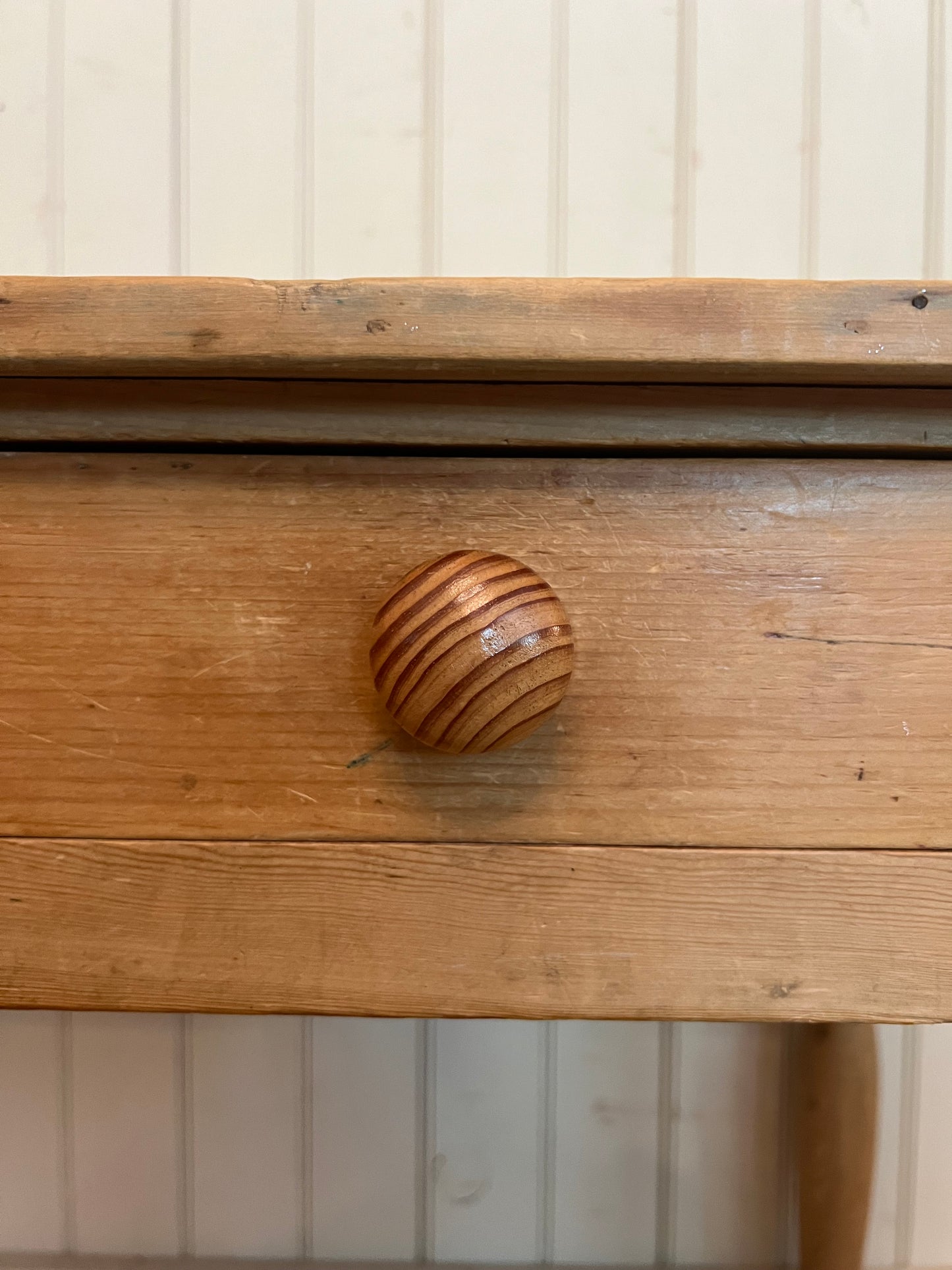 2 Drawer Pine Table