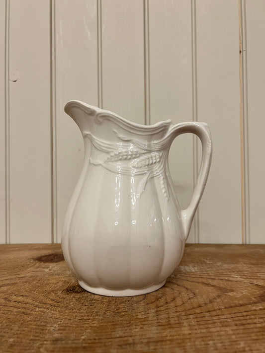 Wheat Ironstone Pitcher