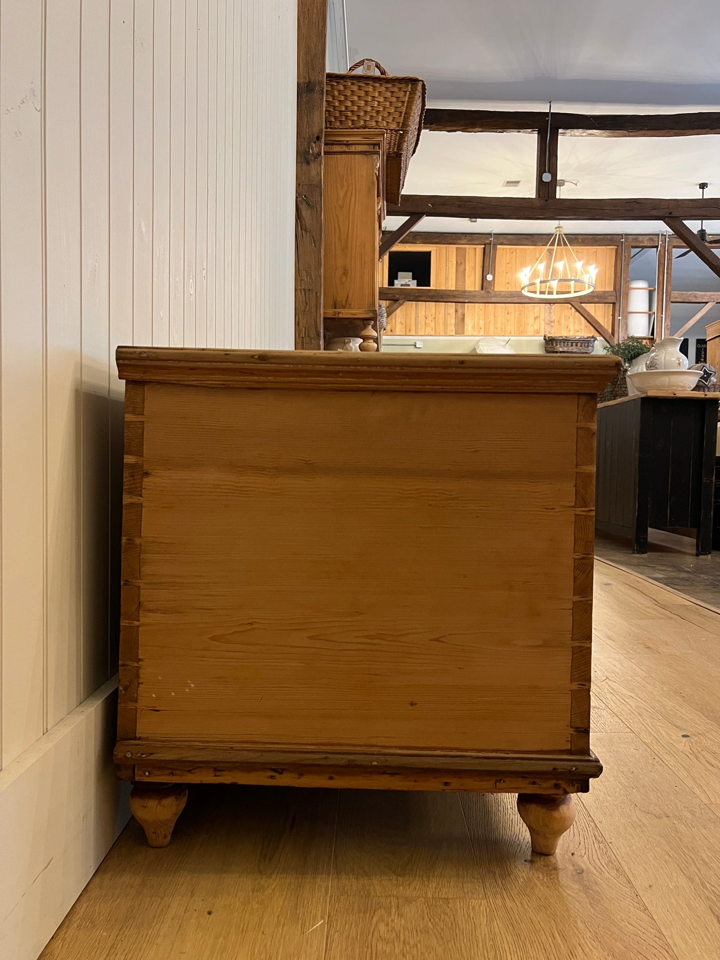 Stripped Blanket Chest