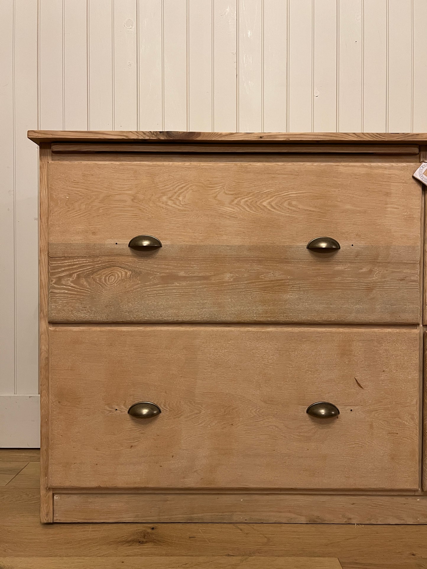 White Oak/Pine Bank of Drawers