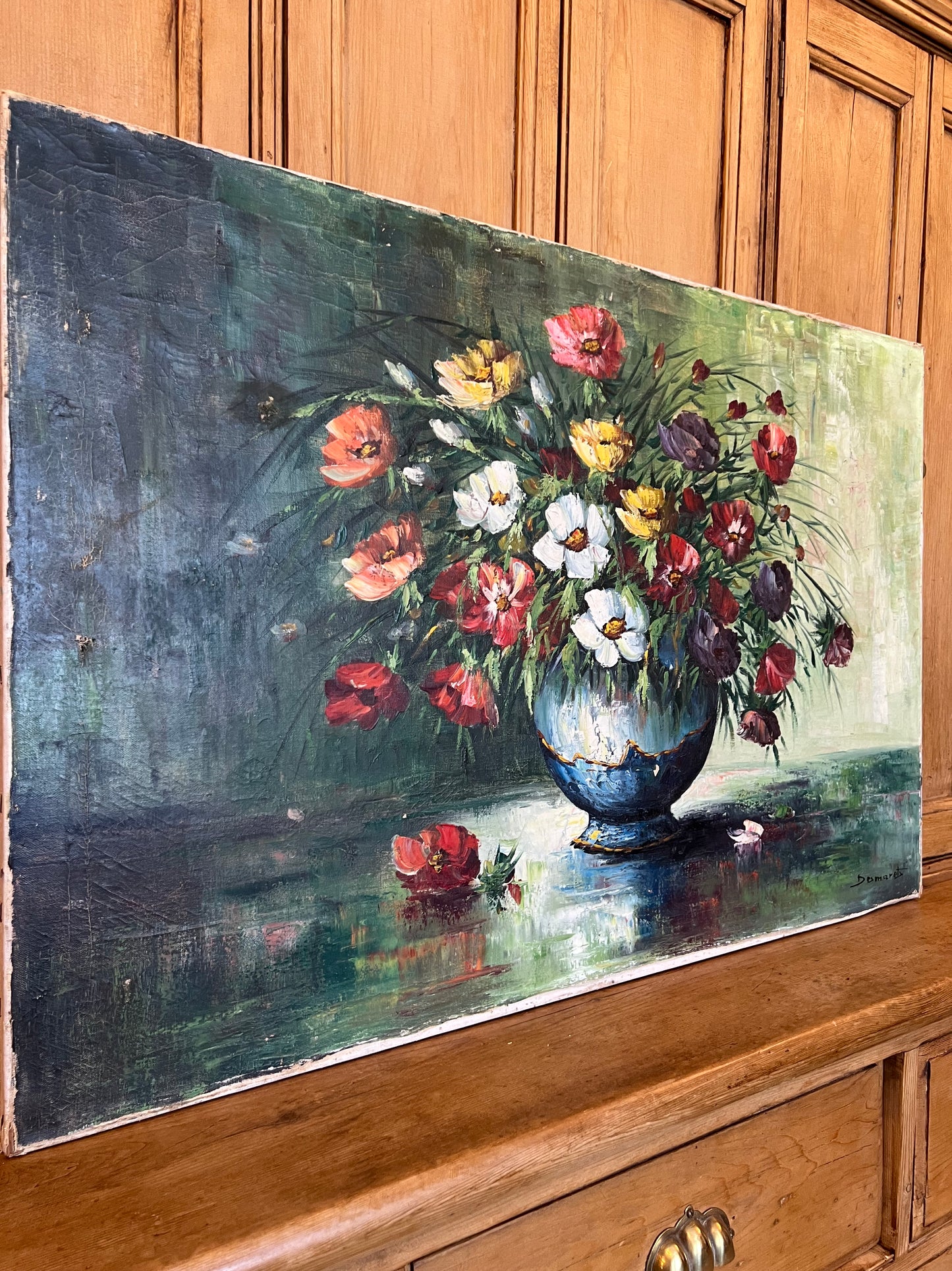 Impressionist Cosmos Painting