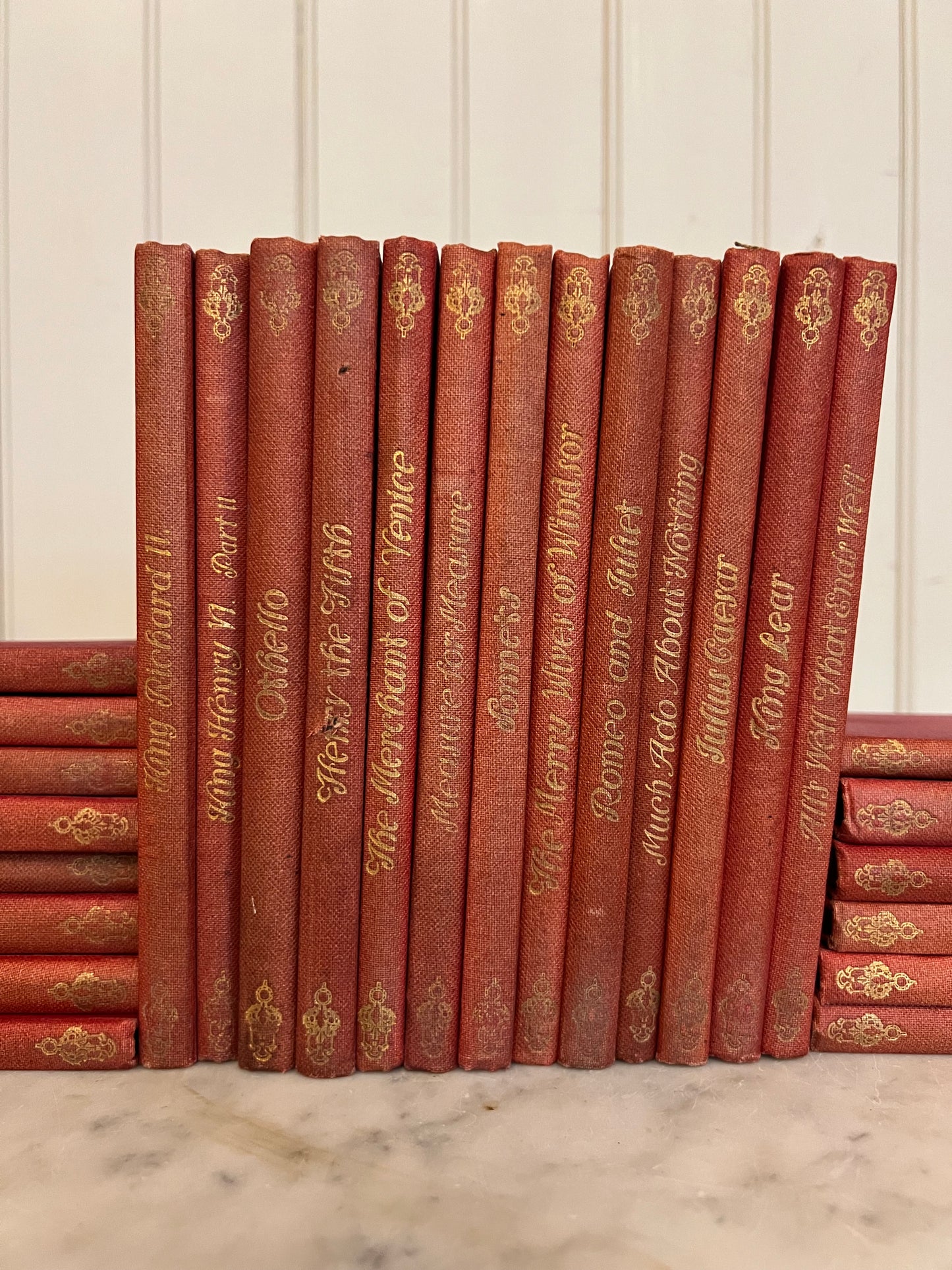 Gold Spine Shakespeare Book