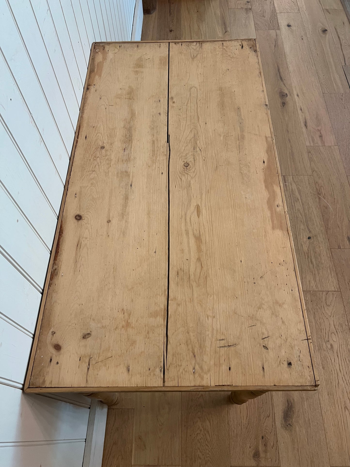 2 Drawer Pine Table