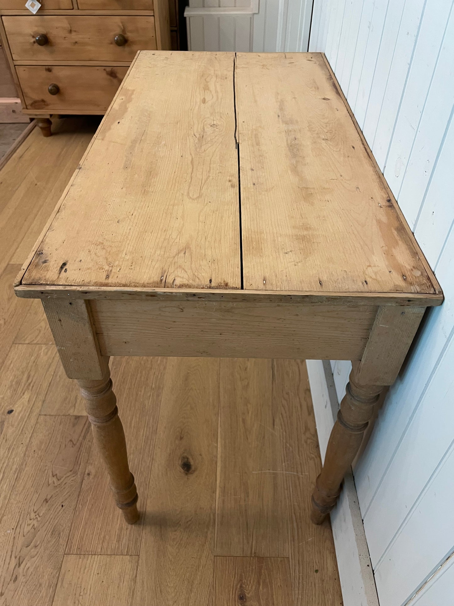 2 Drawer Pine Table