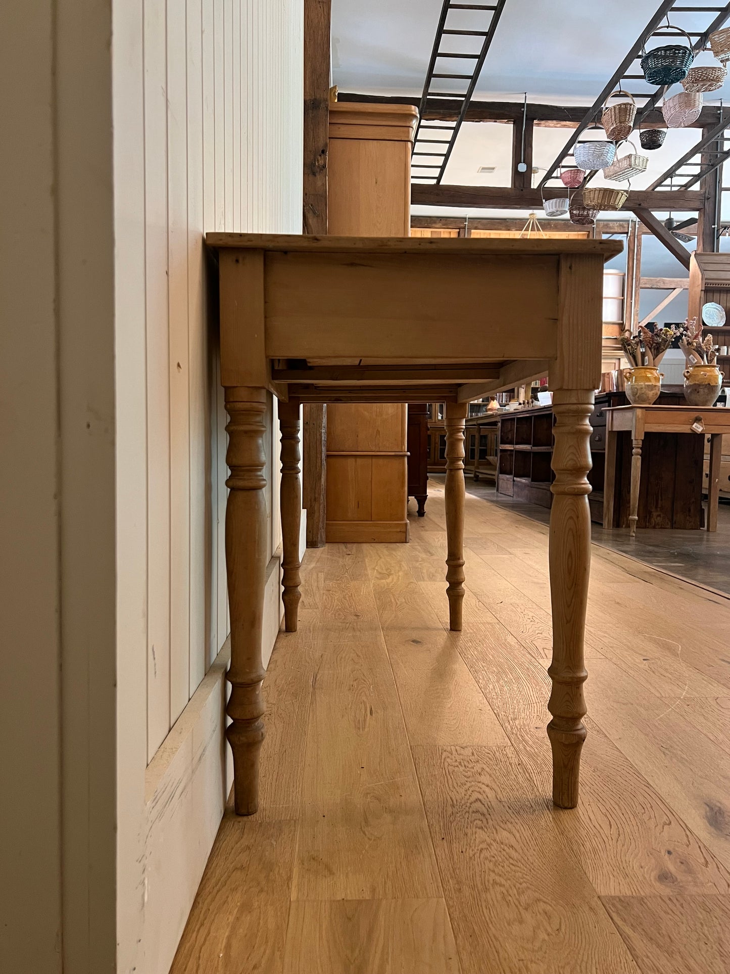 2 Drawer Pine Table