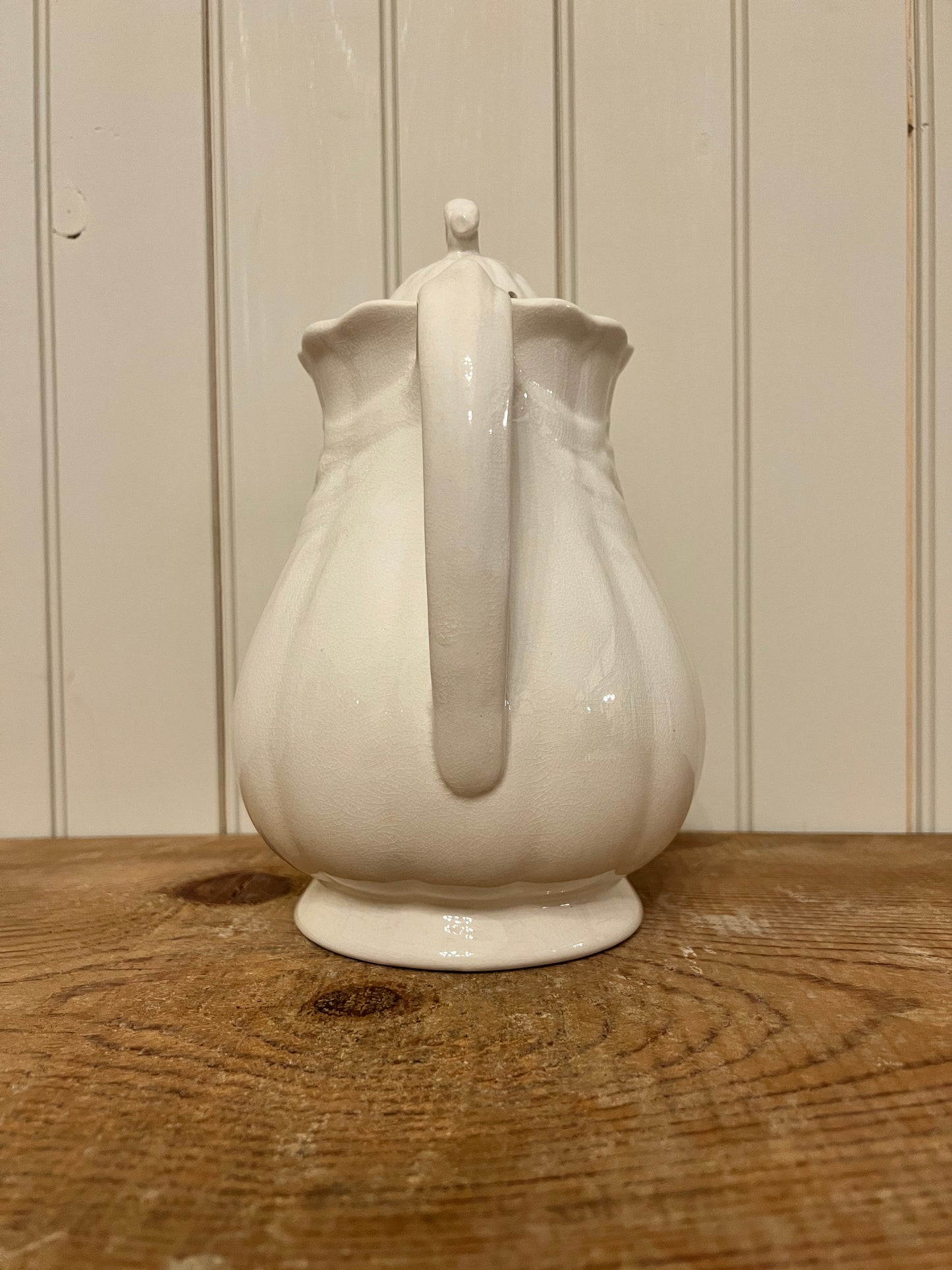 Wm Adams & Sons Wheat Ironstone Coffee Pot