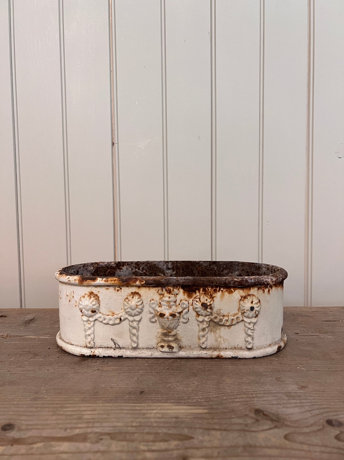 French Cast Iron Planter