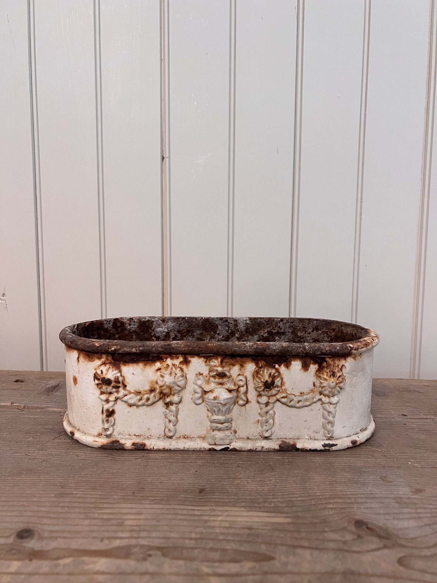 French Cast Iron Planter