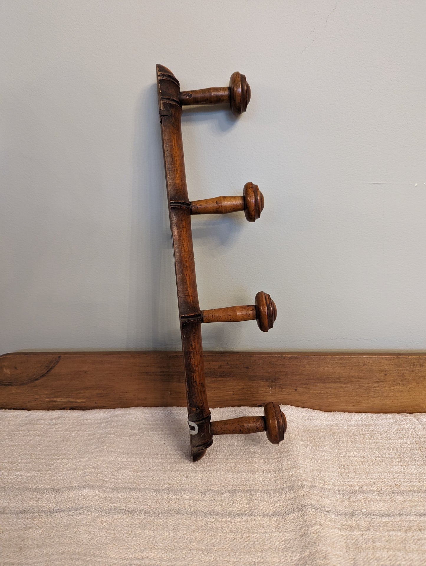 French Coat Hook - 4 Peg