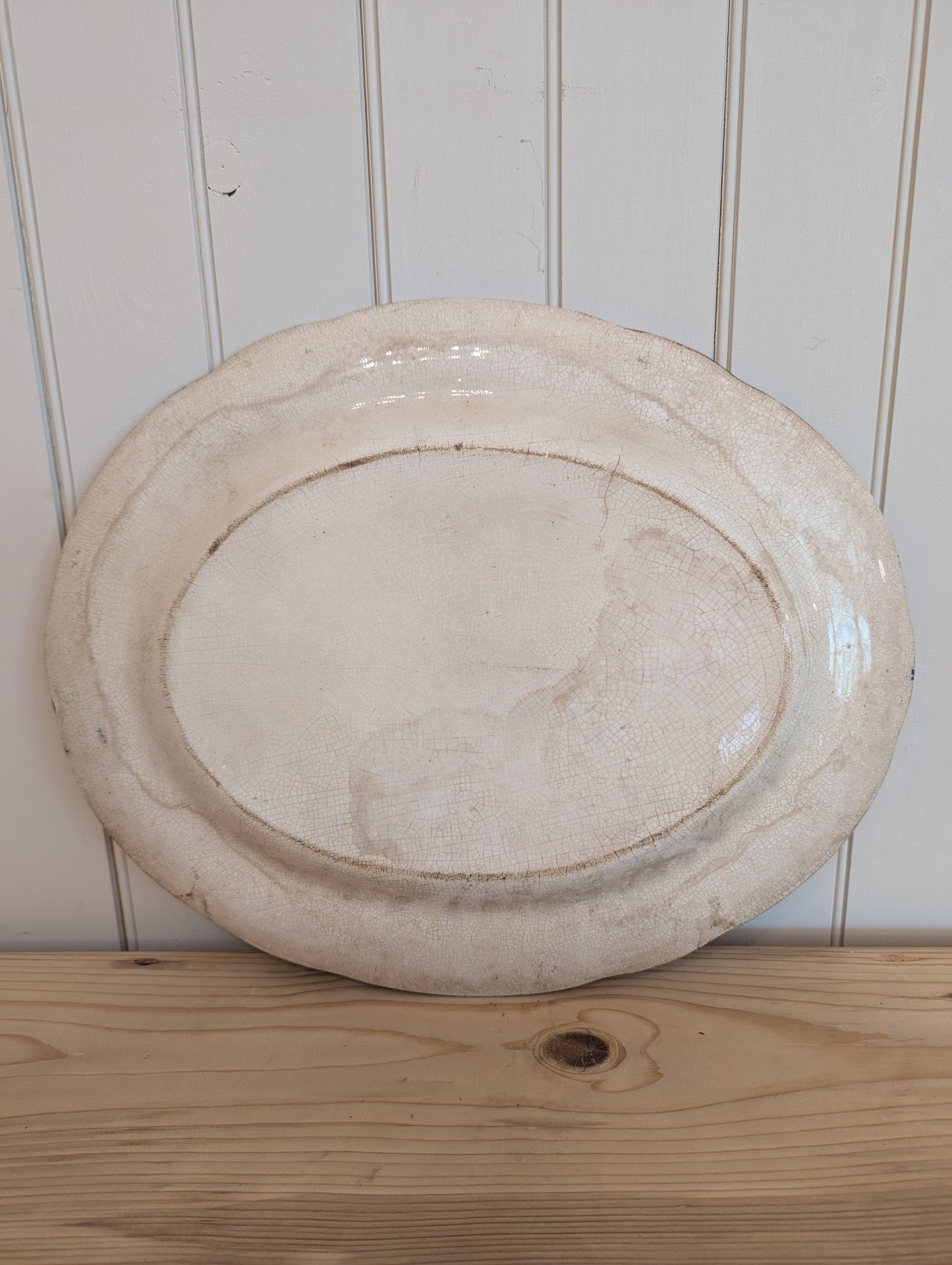 Floral Ironstone Platter