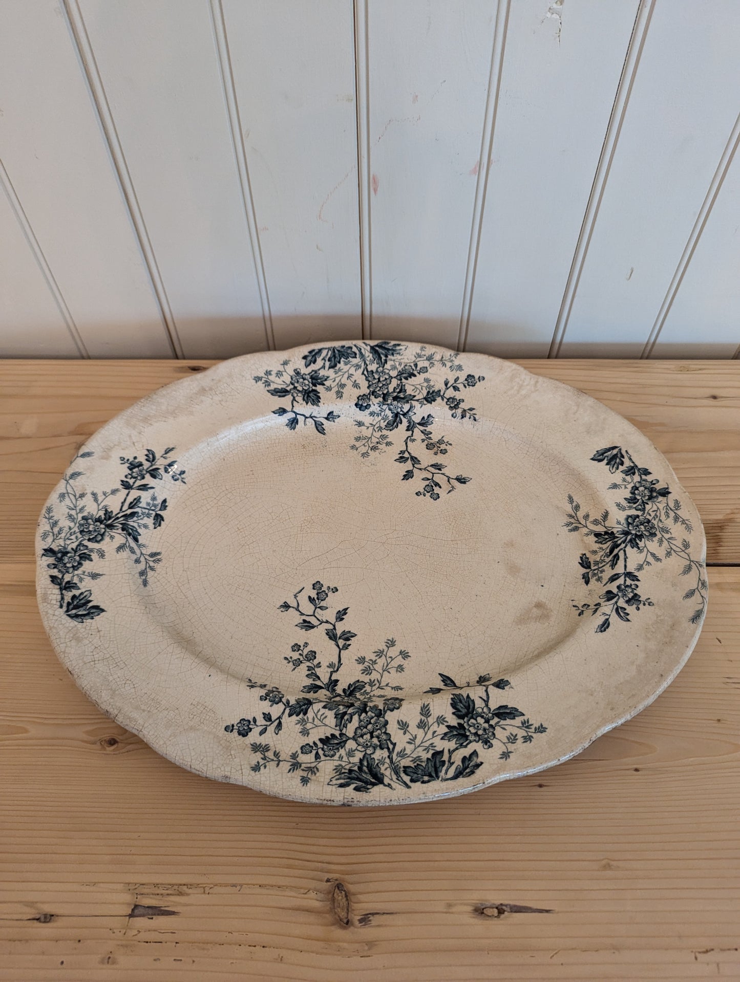 Floral Ironstone Platter