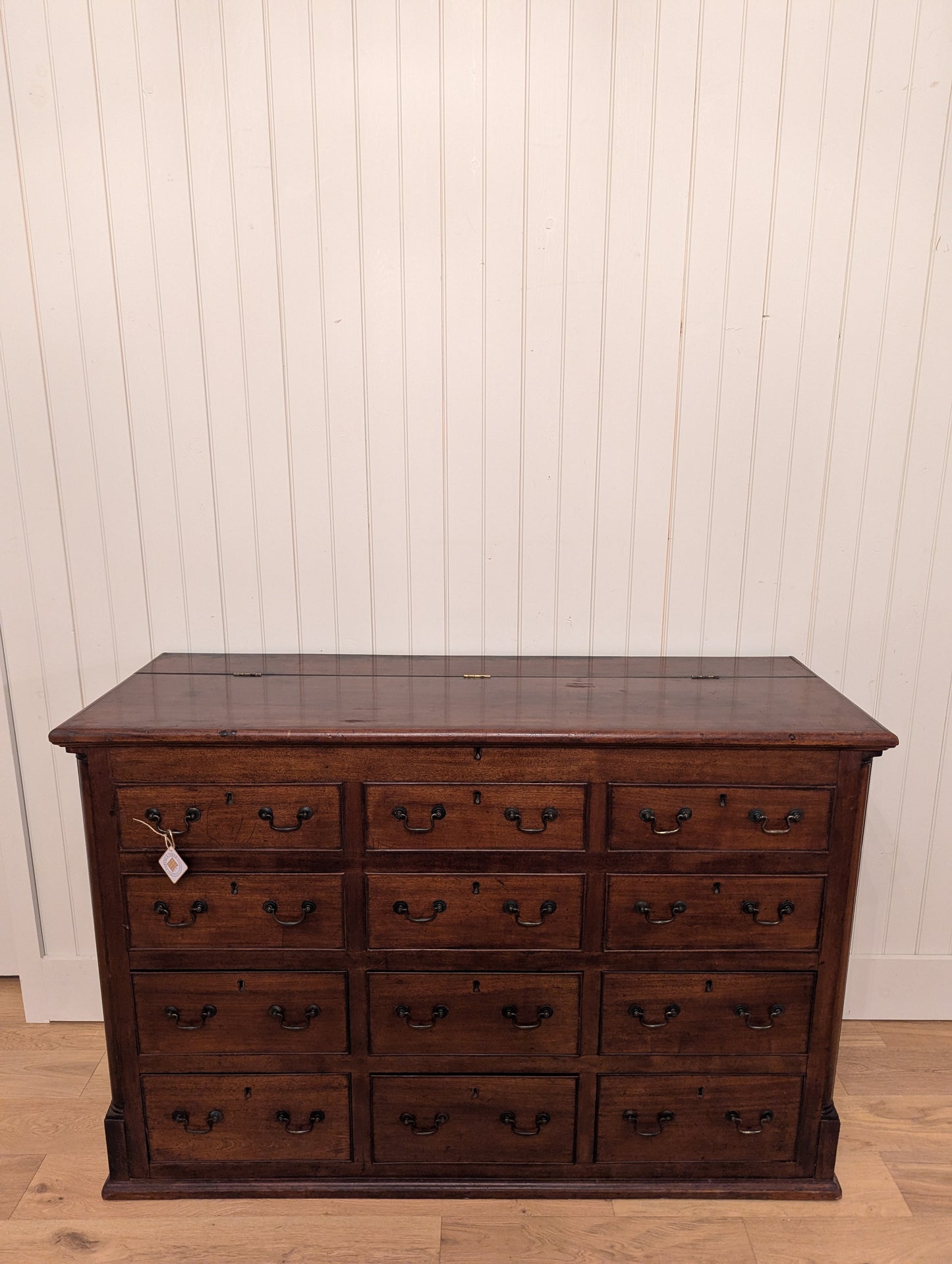 Mahogany Coffer/Bank of Drawers