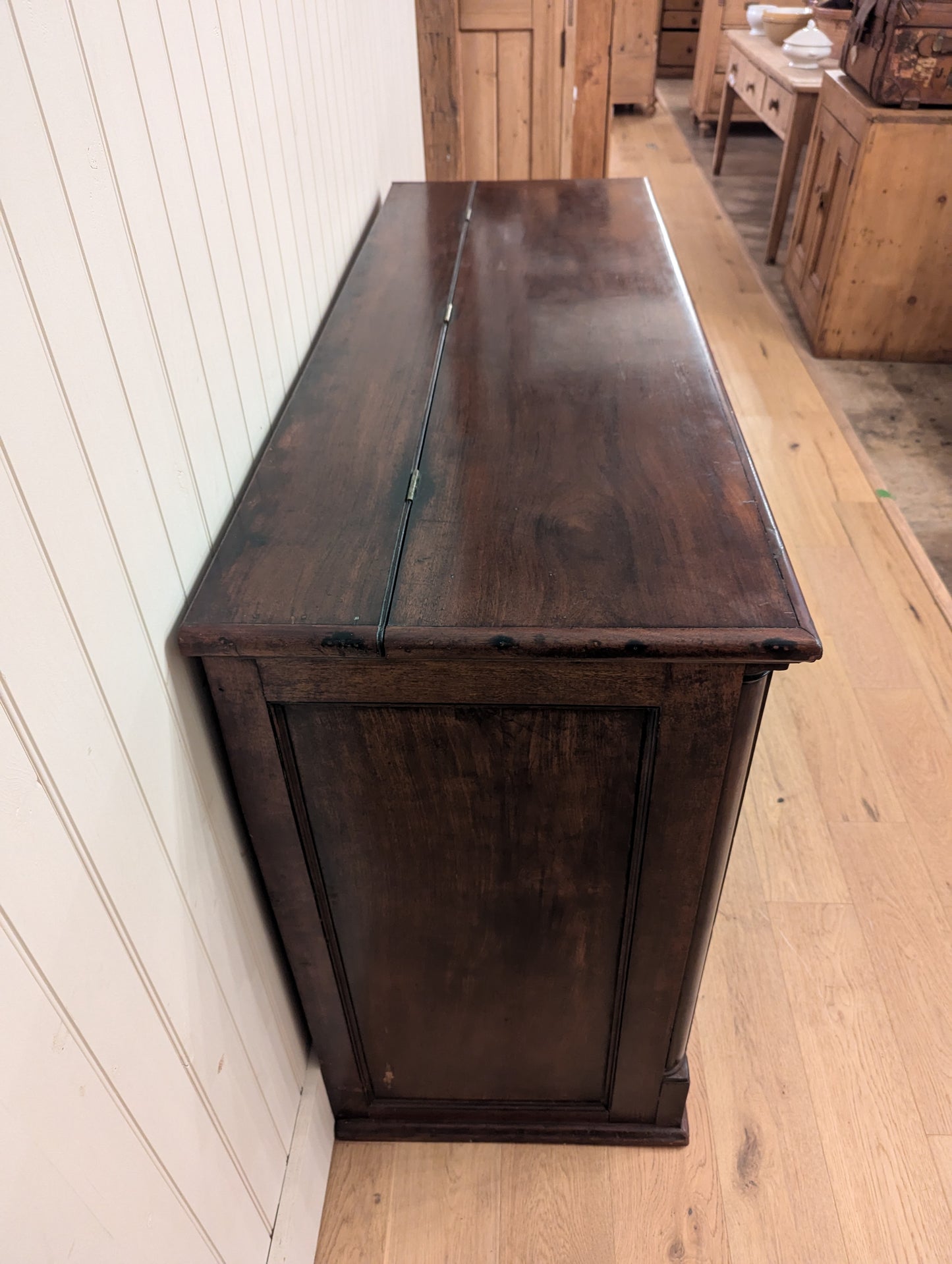 Mahogany Coffer/Bank of Drawers