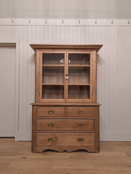 Cornish Glass Door Hutch